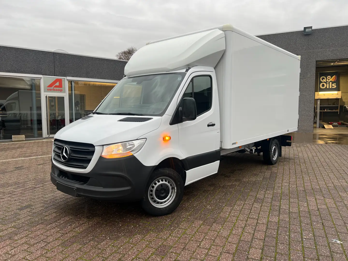 Mercedes-Benz Sprinter 316 KAST+ LADDER + SPOILER(19.000ex) 2.3M trekhaak Wit - 2
