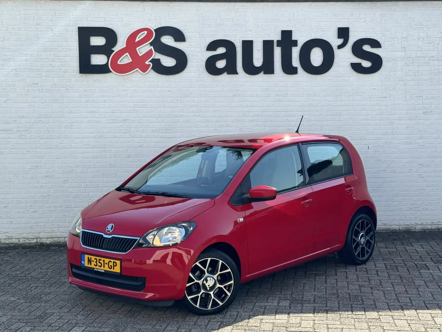 Skoda Citigo 1.0 Greentech Airco Navigatie Electr. ramen LM-vel Piros - 1