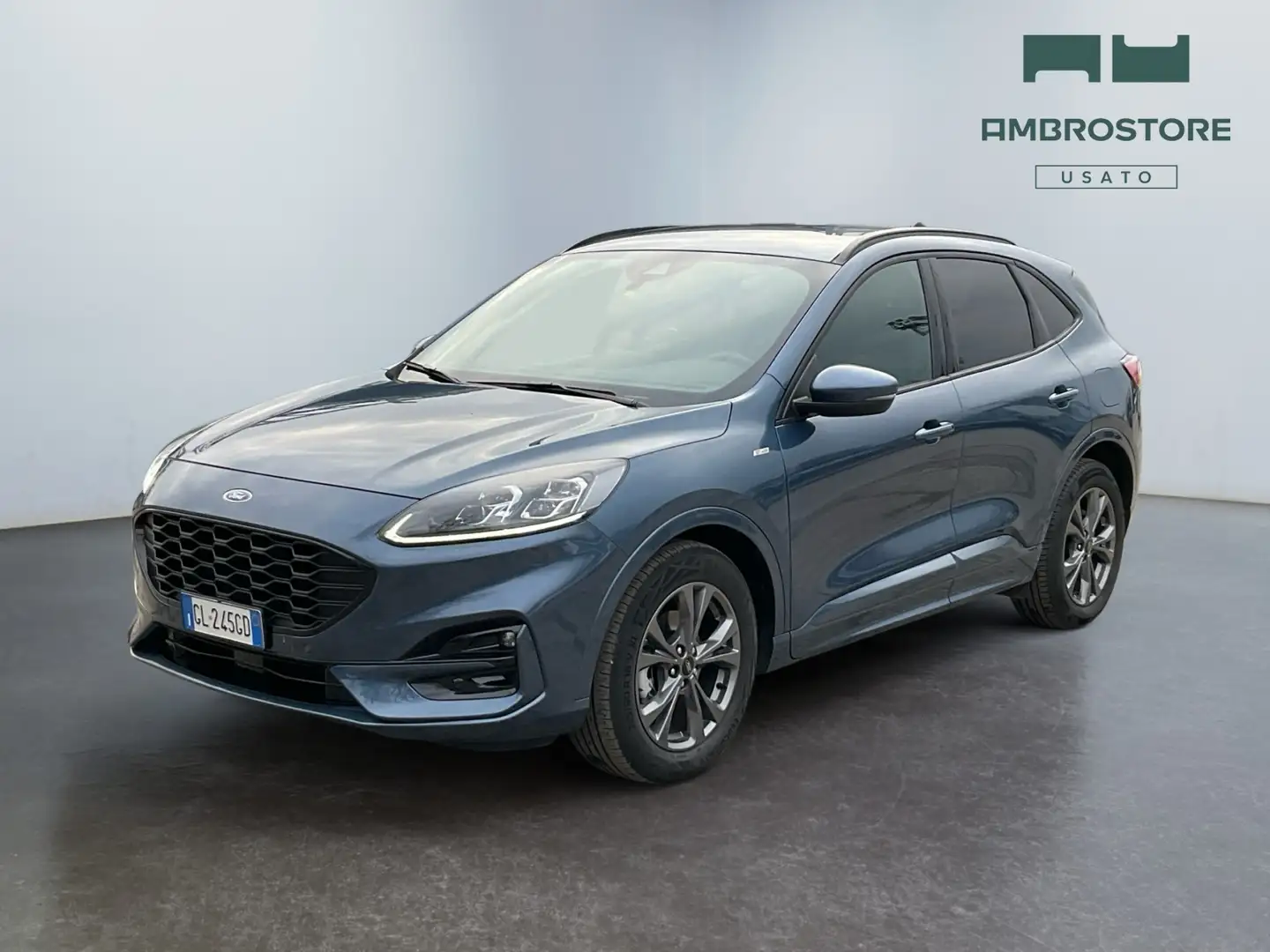 Ford Kuga III 2020 - Kuga 2.5 full hybrid ST-Line X 2wd 190c Bleu - 1