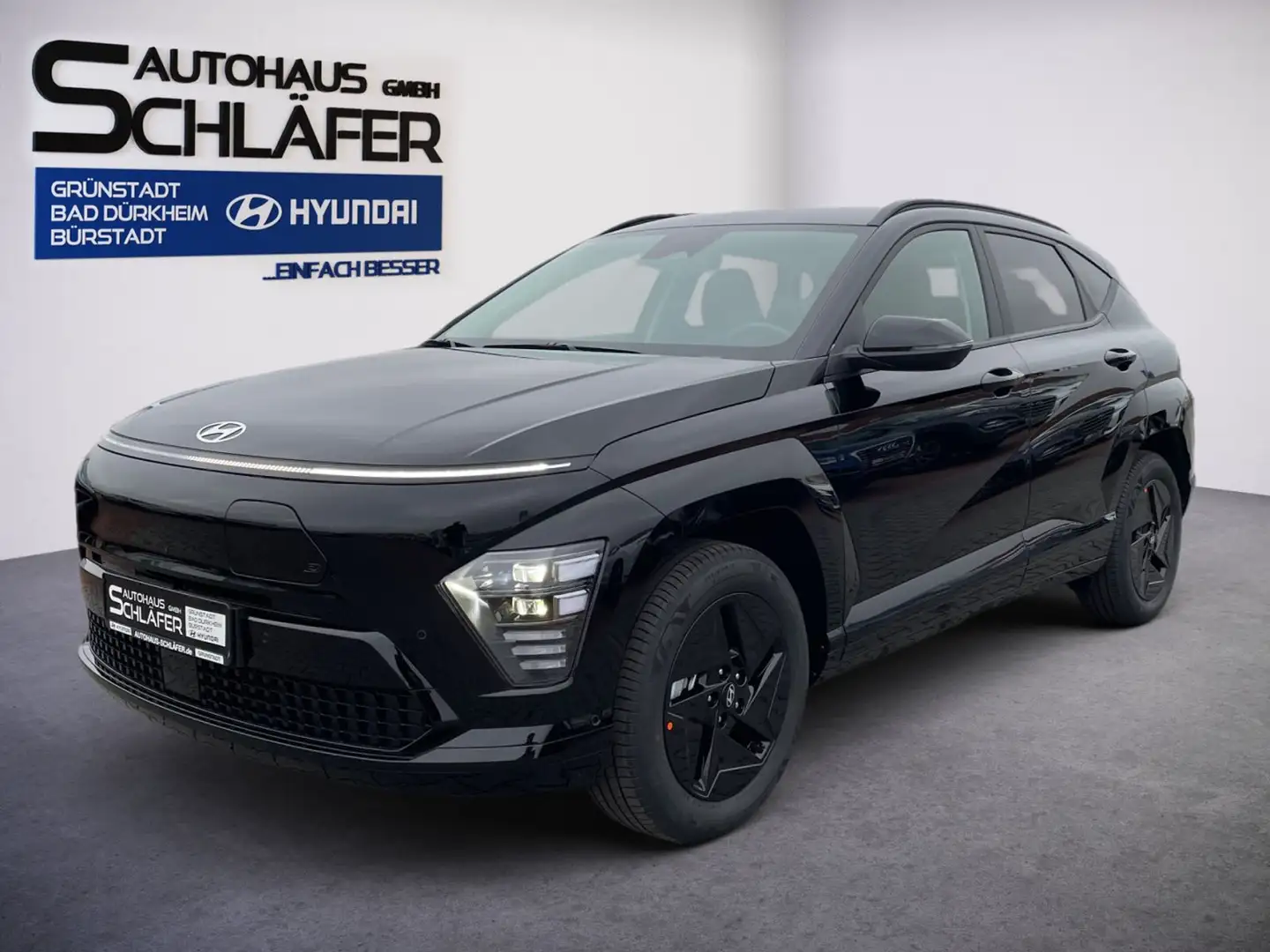 Hyundai KONA KONA Trend Elektro 65 kWh Assi Paket el.HK Nero - 1