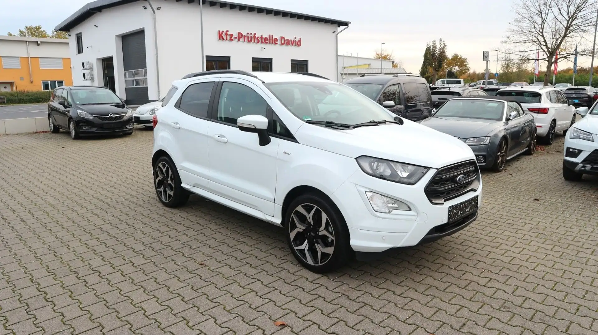 Ford EcoSport 1.0 ST-Line*1-Hand*Kamera*Navi*ST-Styl. Weiß - 2