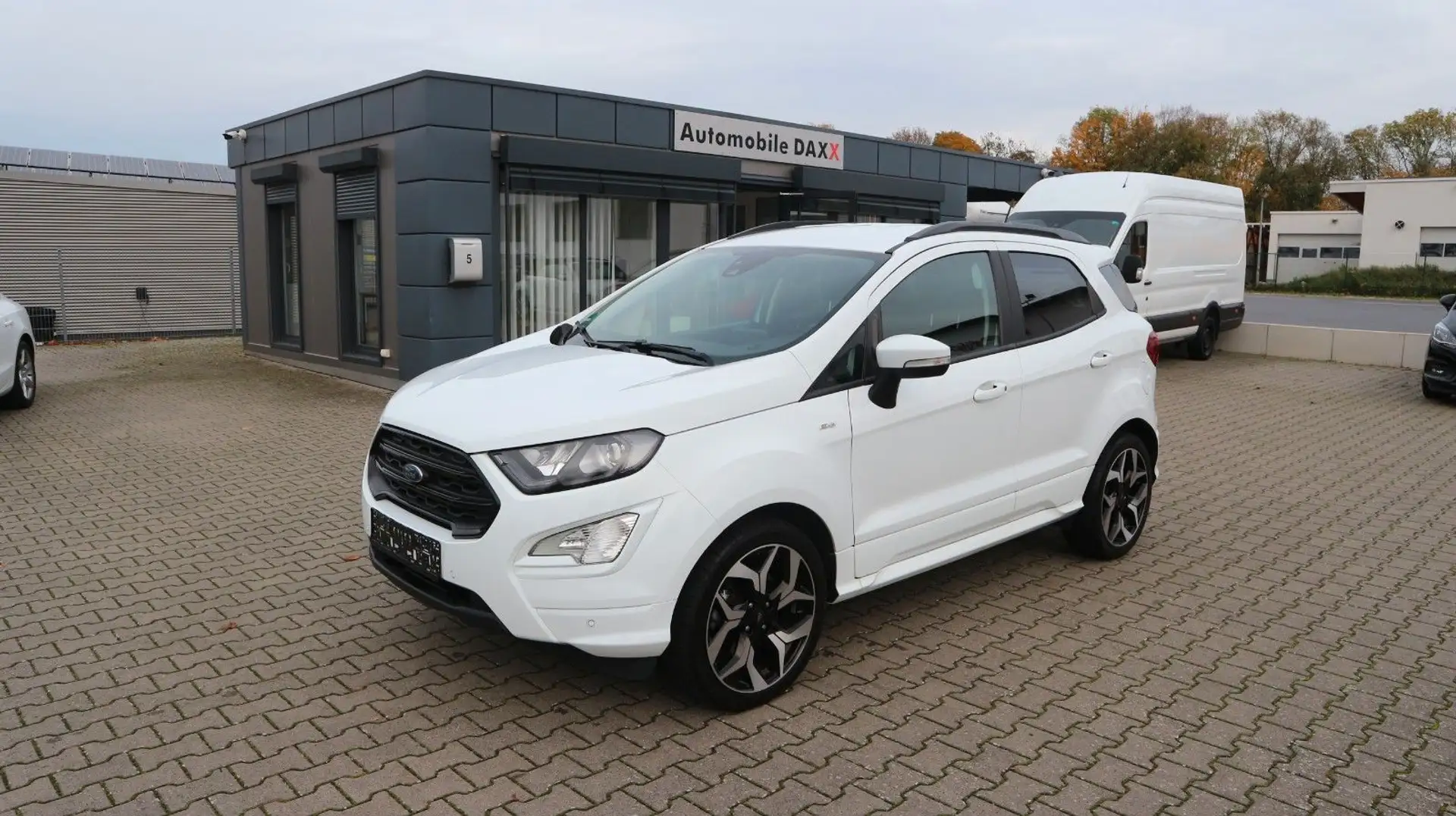 Ford EcoSport 1.0 ST-Line*1-Hand*Kamera*Navi*ST-Styl. Weiß - 1