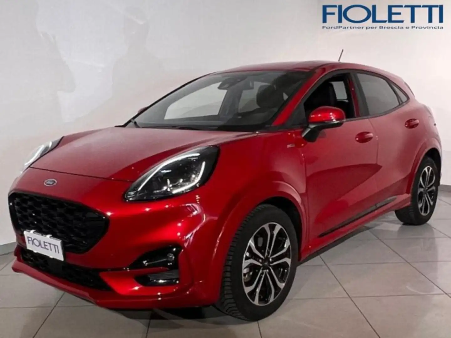 Ford Puma (2019) 1.0 ECOBOOST HYBRID 125 CV S&S ST-LINE Rosso - 1