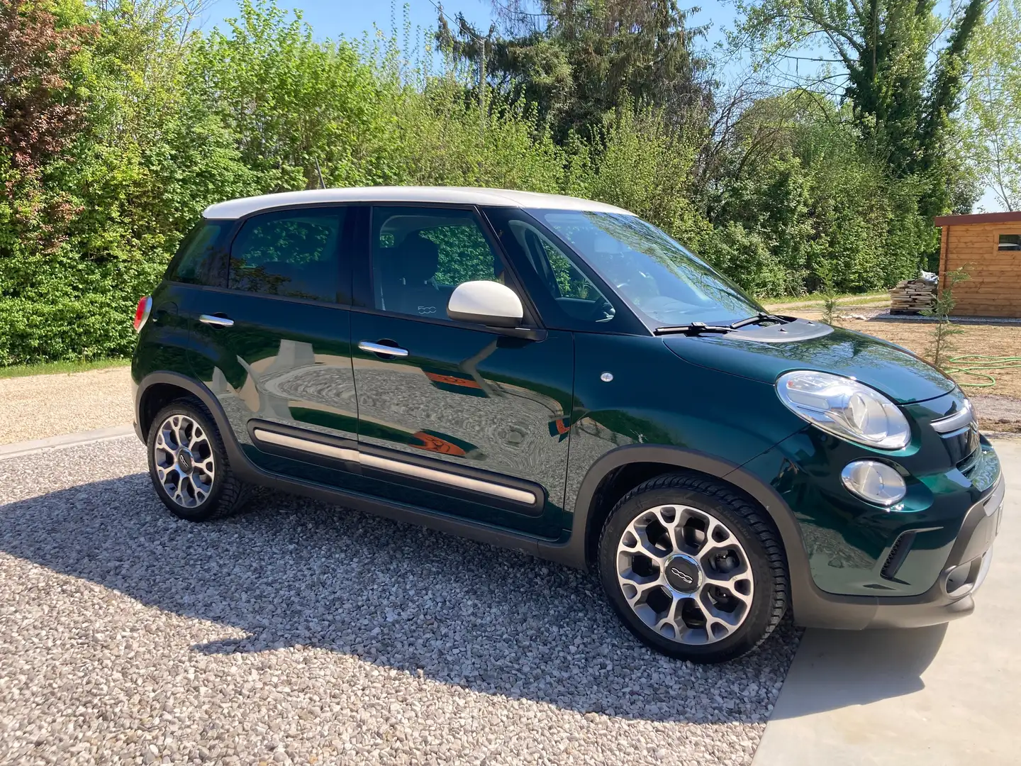 Fiat 500L 500L 2012 1.6 mjt Trekking 105cv Verde - 1