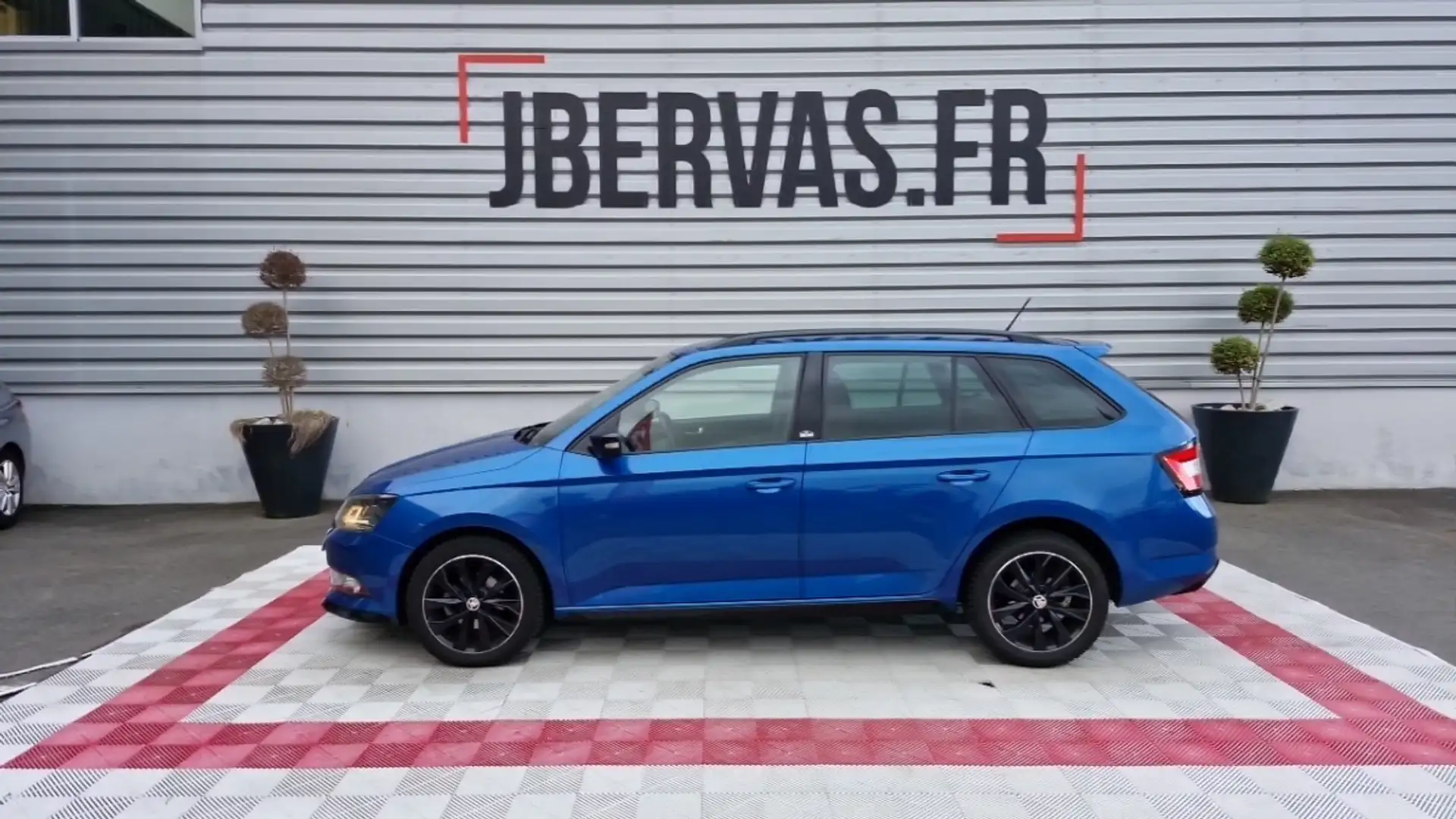 Skoda Fabia III 1.0 TSI 95 MONTE CARLO Bleu - 2