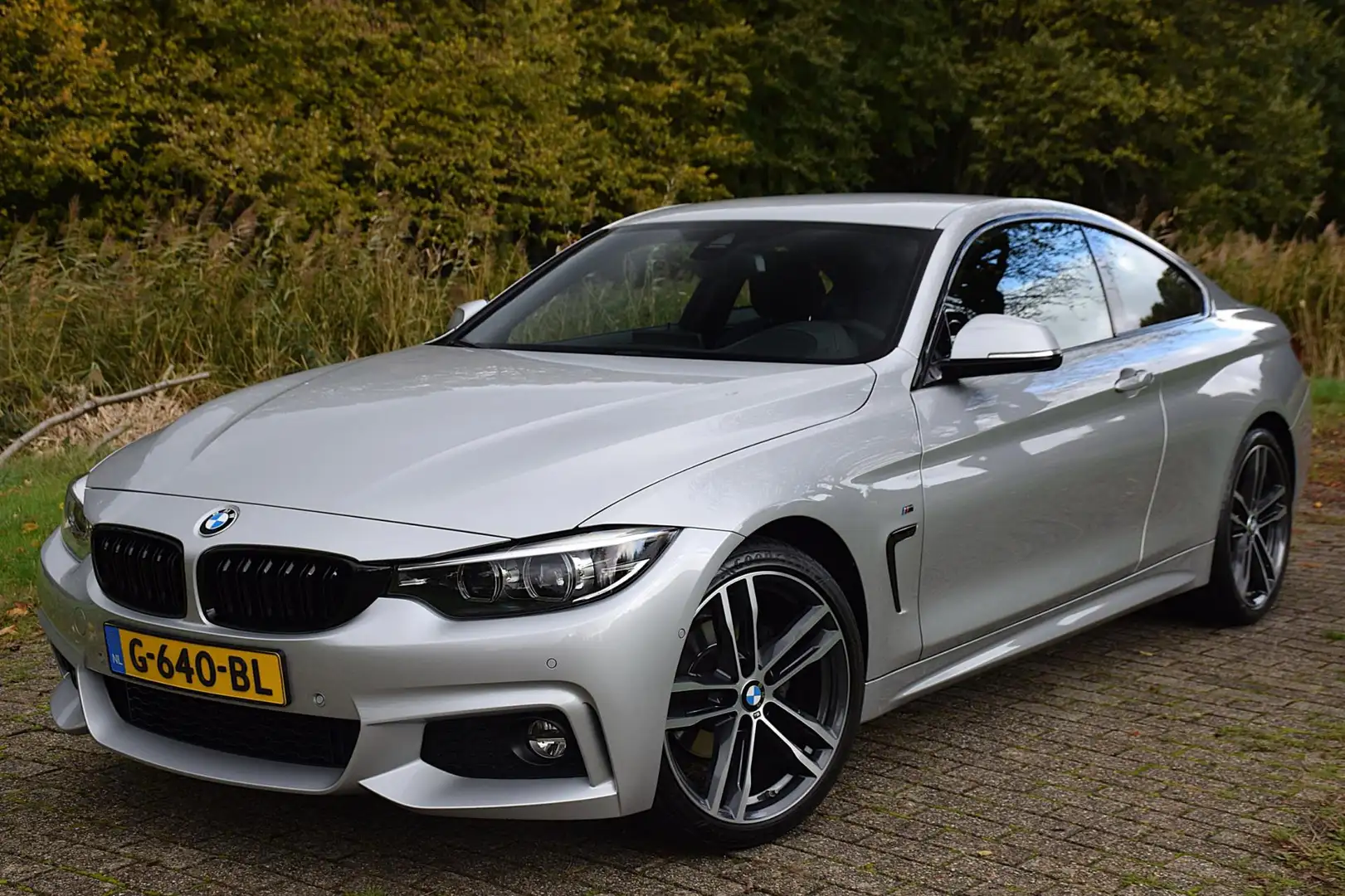 BMW 420 4-serie Coupé 420i High Executive*M-Pakket*H&K*Vir Gris - 2