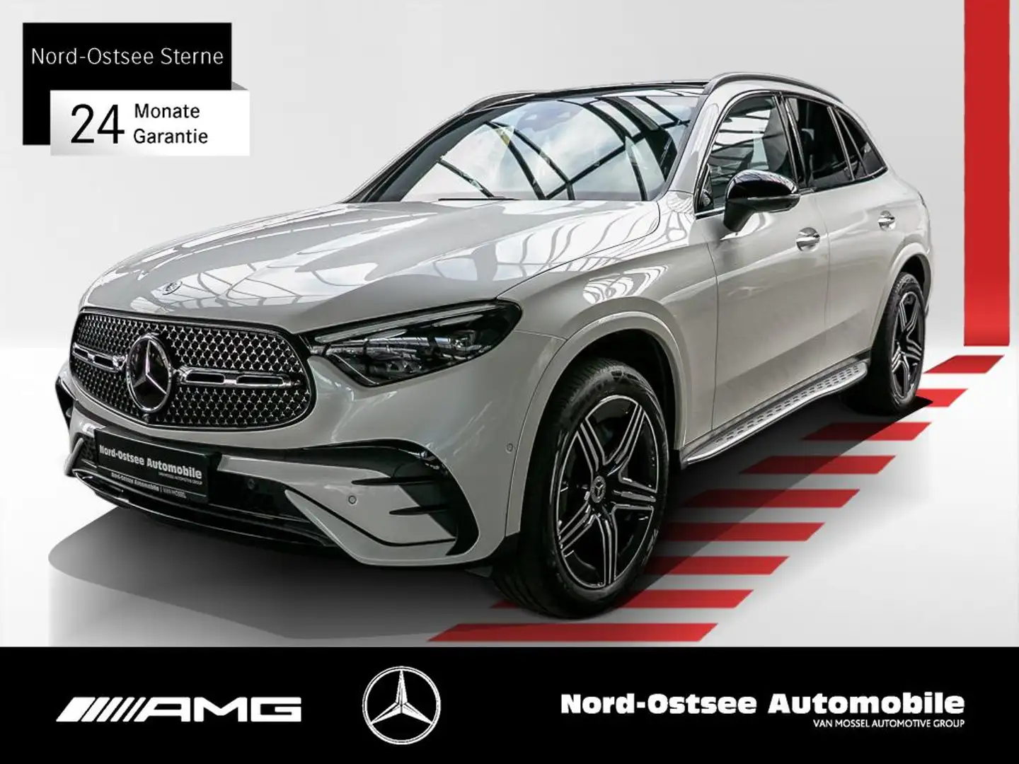 Mercedes-Benz GLC 300 e 4M AMG NIGHT AHK NAVI 360° MEMORY PANO Blanc - 1