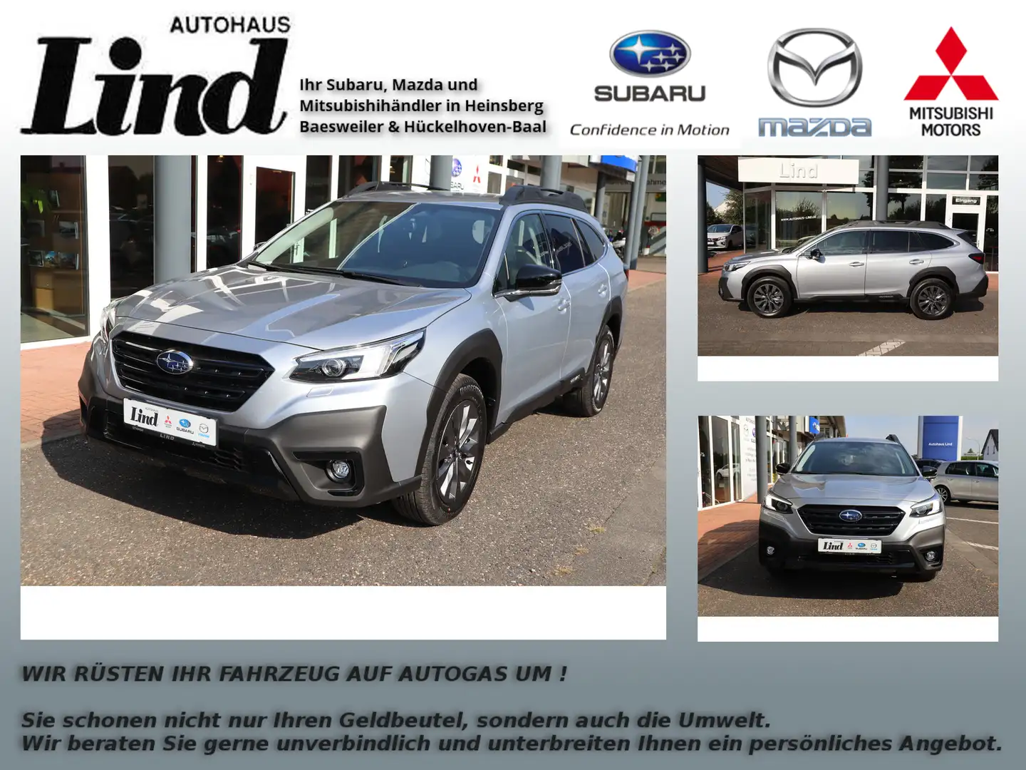 Subaru OUTBACK Active Black Edition Argent - 1