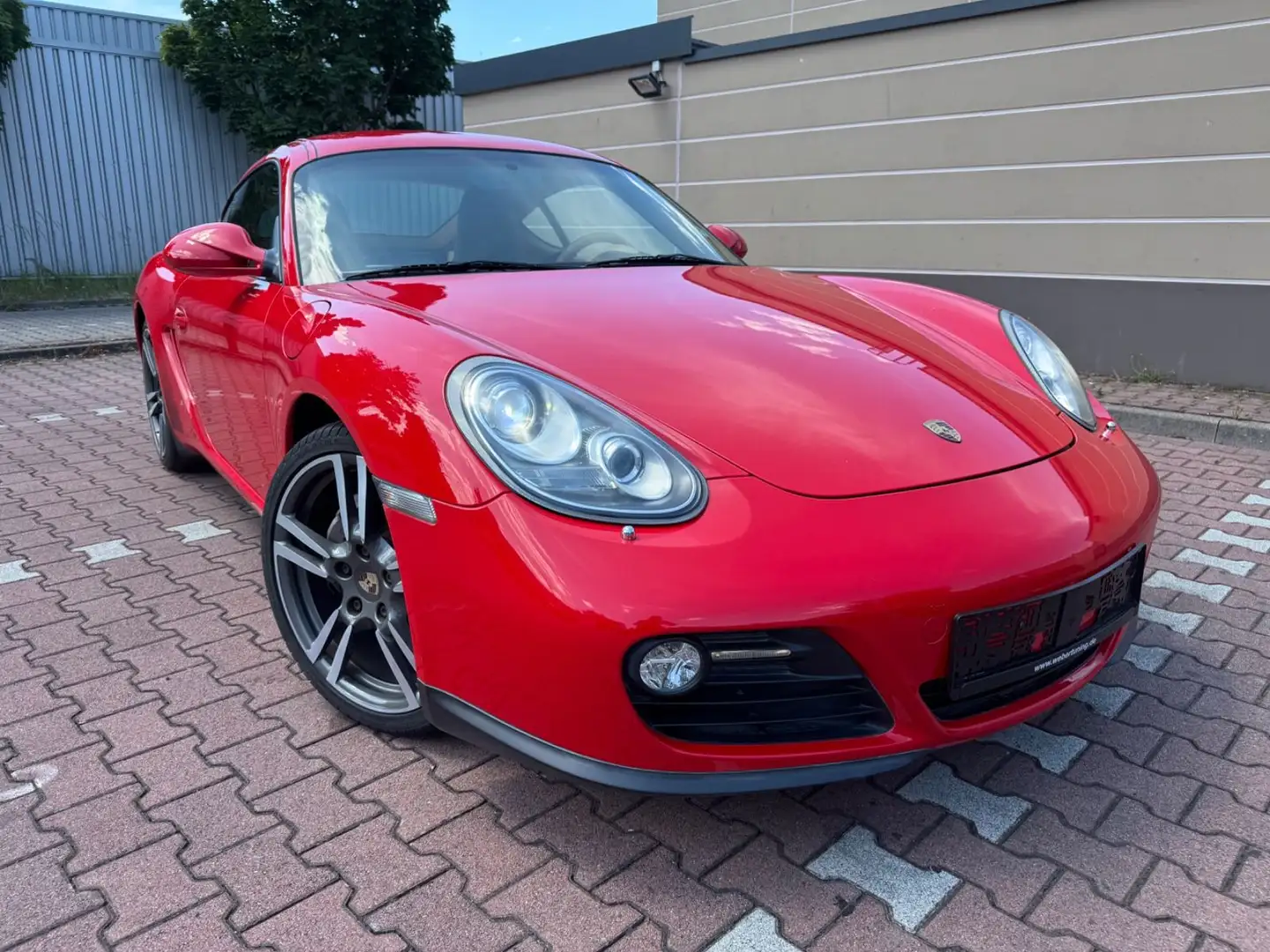 Porsche Cayman S Rosso - 1