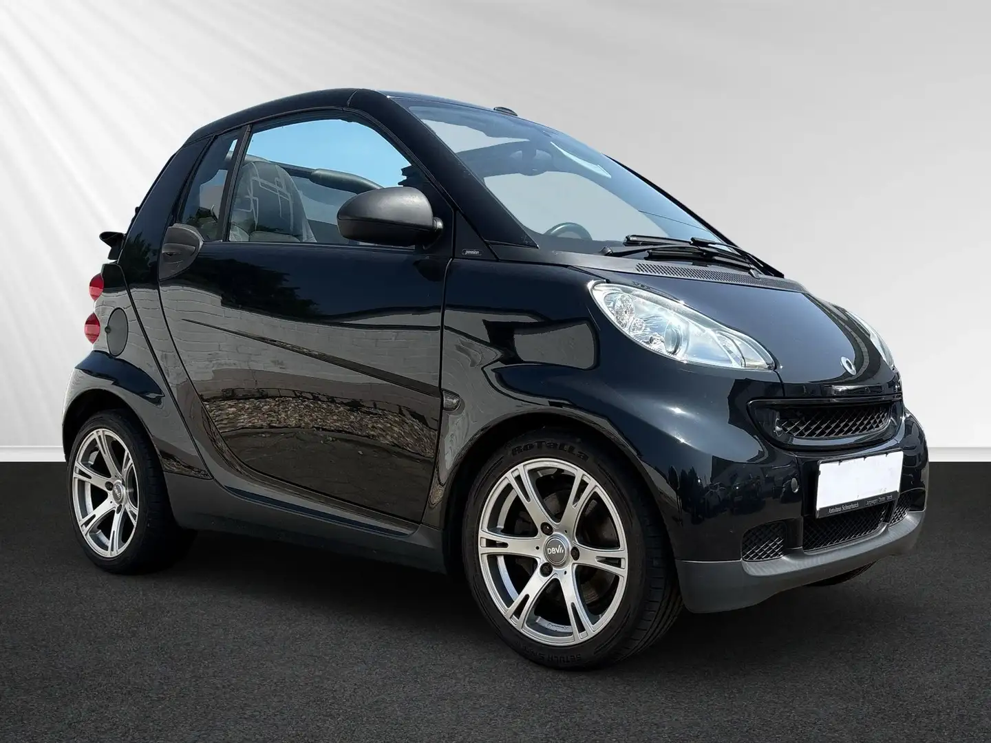 smart forTwo Cabrio Passion Sitzh Klima Top Zustand Schwarz - 1