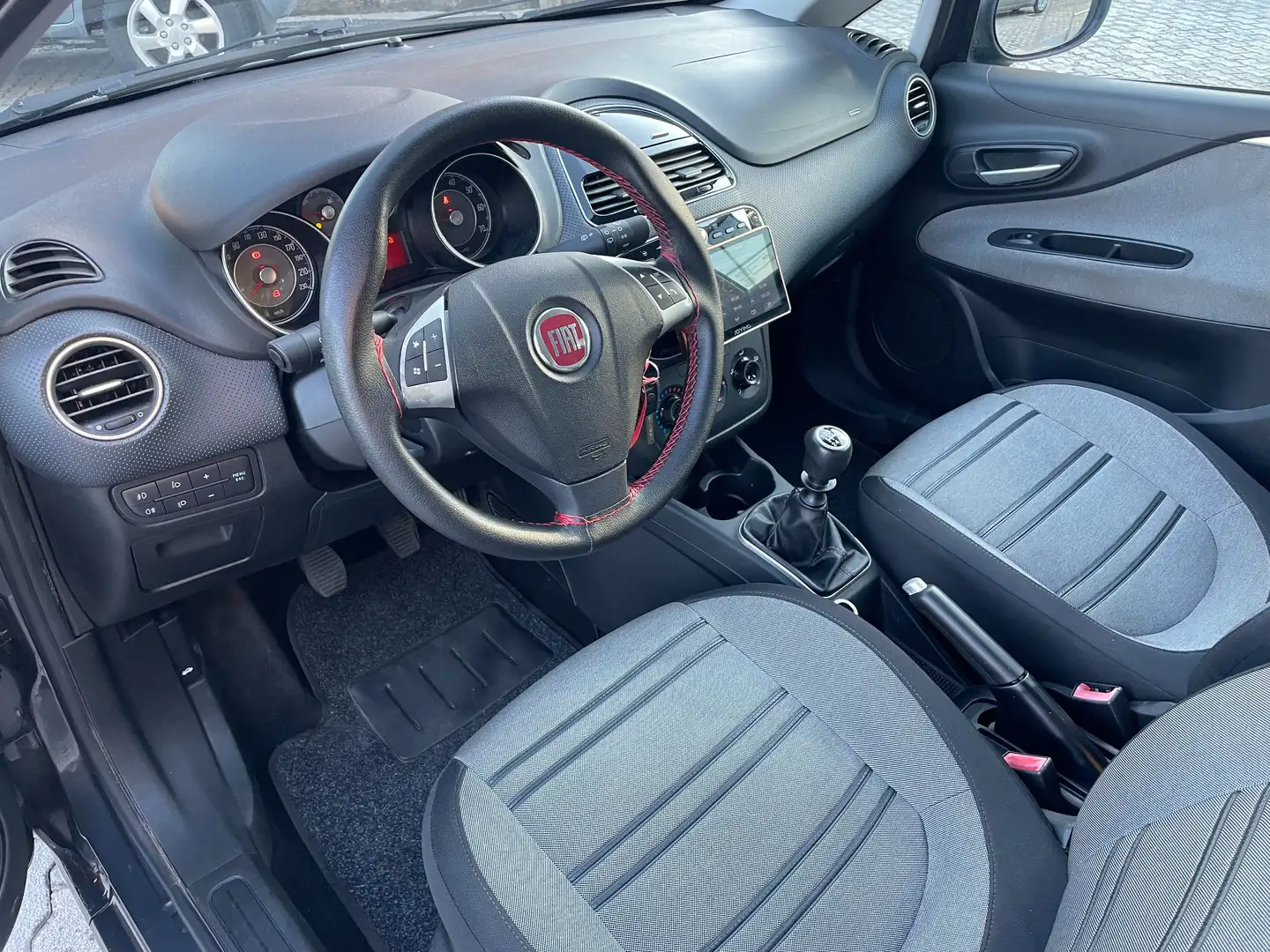 Fiat Punto Evo Punto Evo 5p 1.2 Dynamic 65cv RETROCAMERA Gris - 2