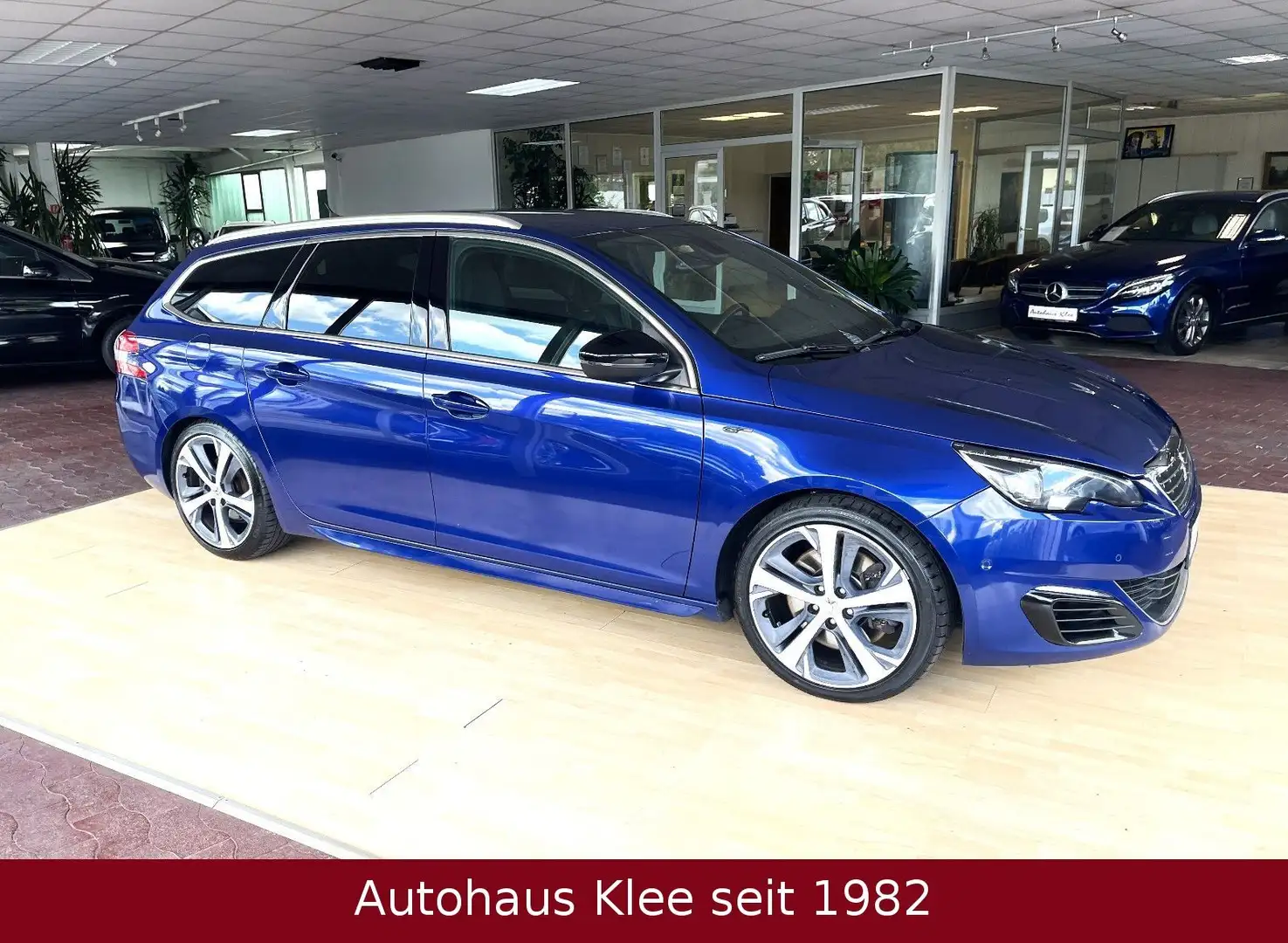 Peugeot 308 SW GT BlueHDi Automatik *AHK*LED*Navi*Cam* Blau - 2