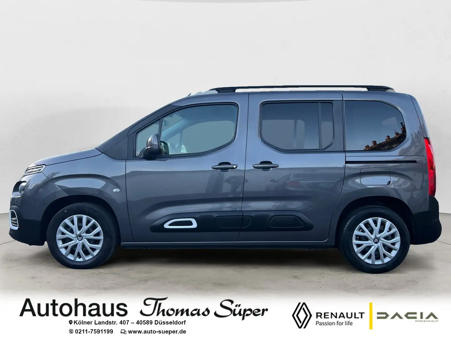 Citroen Berlingo Shine M CARPLAY KAMERA DAB+ SHZ PDC HUD TEMPOMAT Gris - 2