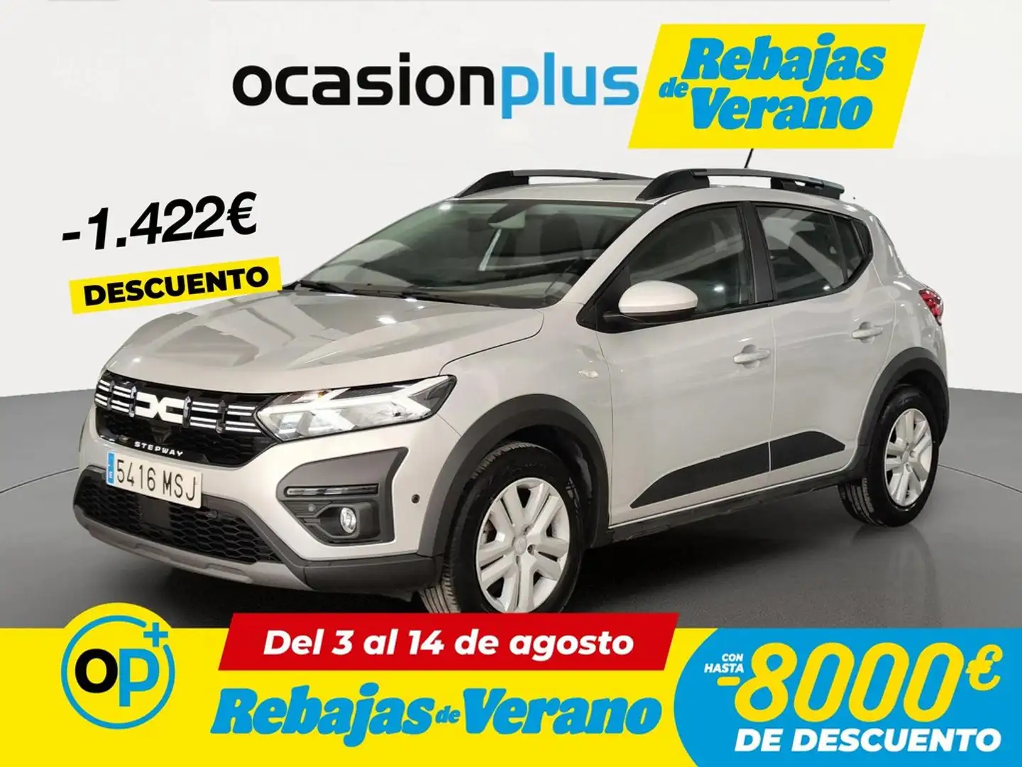 Dacia Sandero Stepway TCe Expresion 67kW Gris - 1