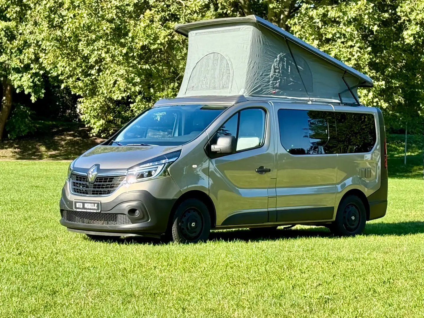 Renault Trafic Camper+Frisch Ausgebaut+Aufstelldach+Schienensyst+ Bronze - 1