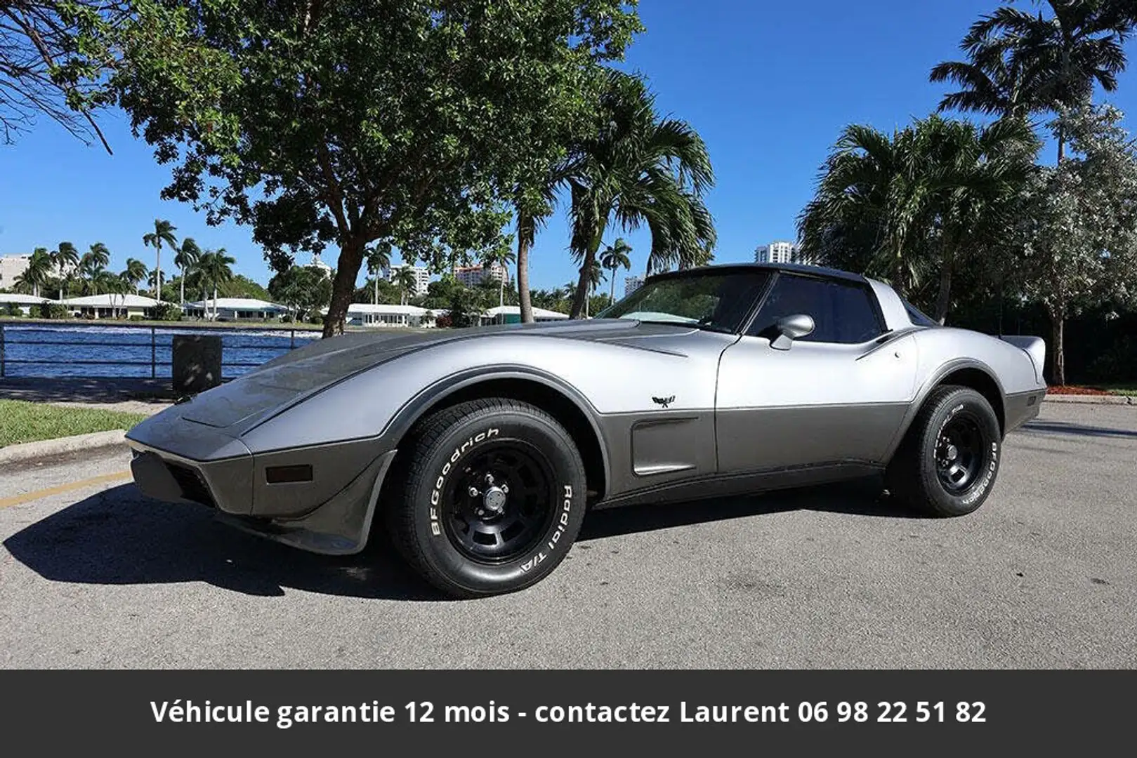 Chevrolet Corvette L48 V8 1978 Tout compris Gris - 1