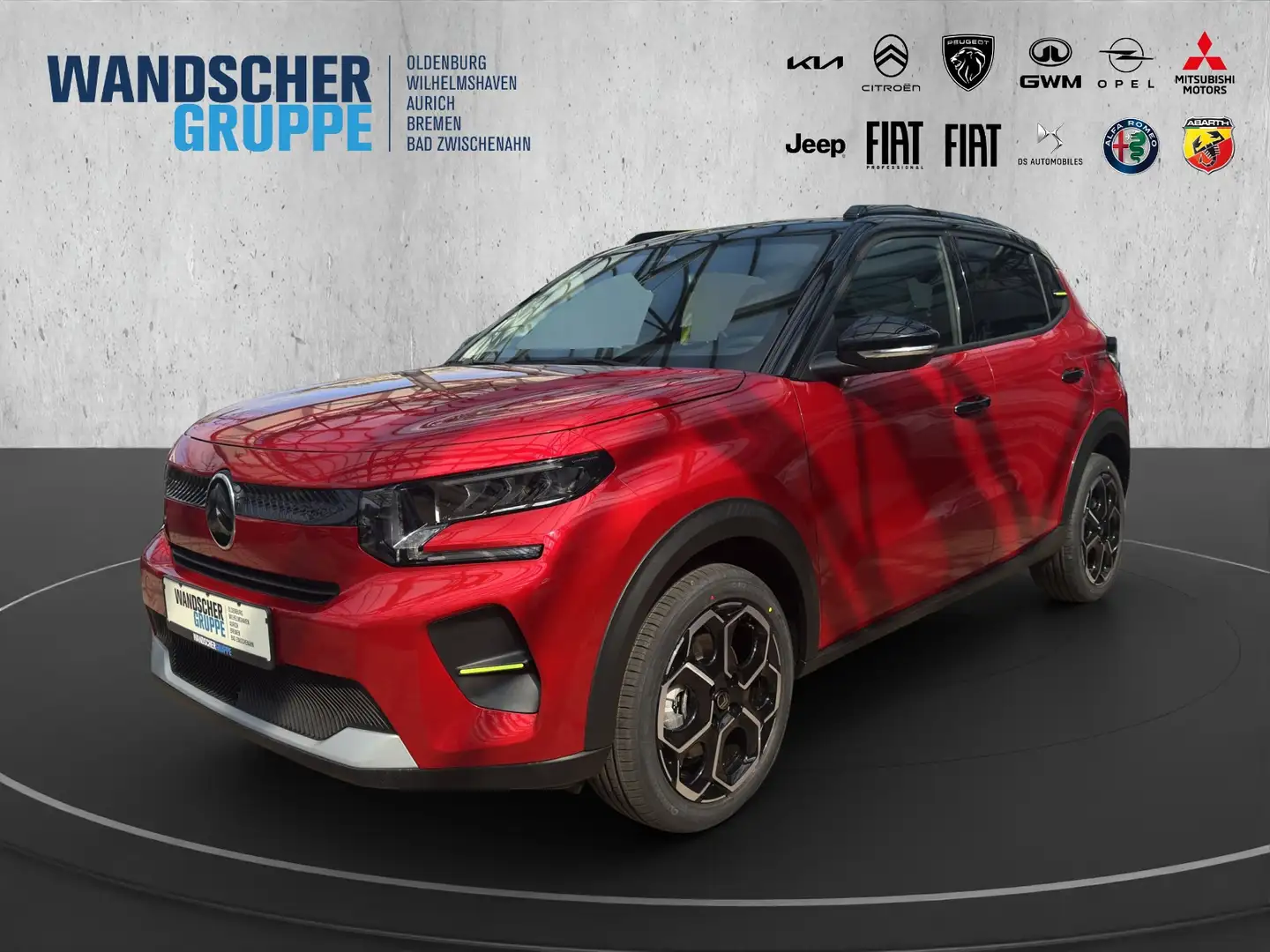 Citroen C3 MAX 113 Elektromotor +Navi+Kam.+PDC+SpurH Rot - 1