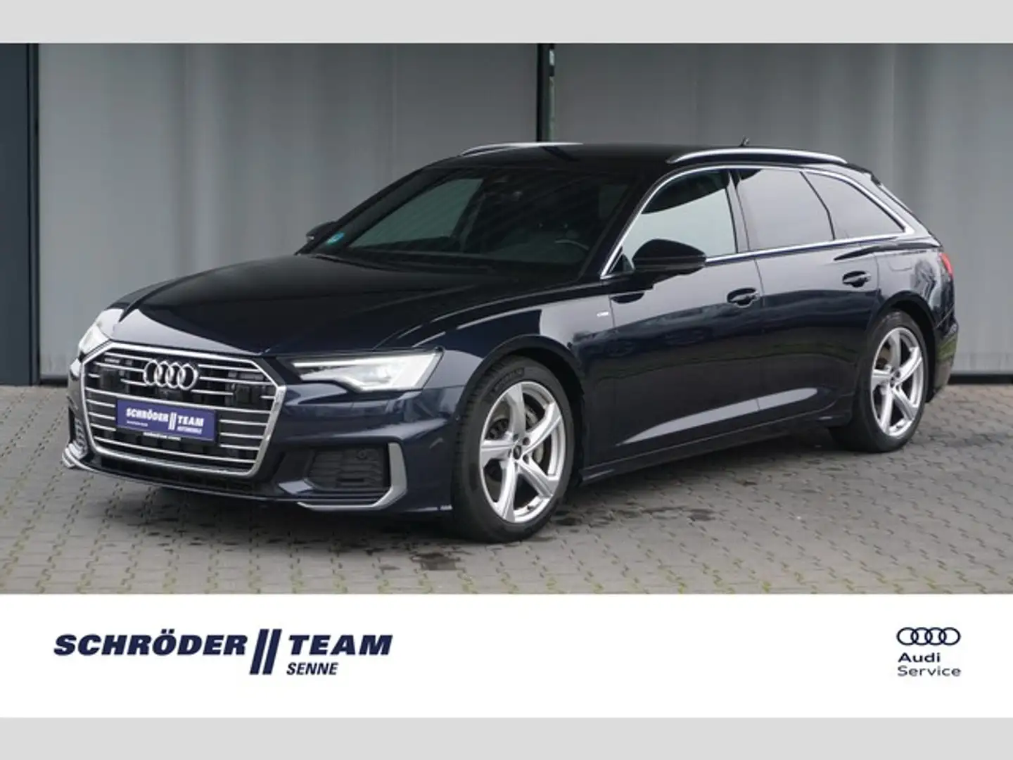 Audi A6 Avant 50 TFSI e quattro S line Matrix ACC 360° Blau - 1