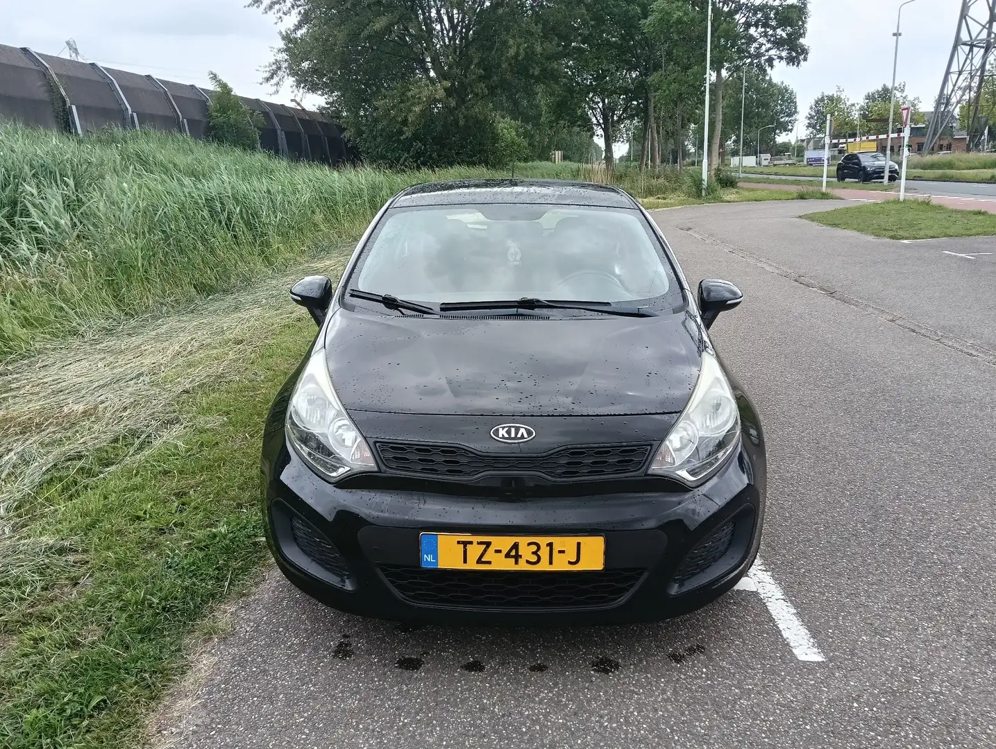 Kia Rio 1.2 I 3DRS 2012 Zwart - 2