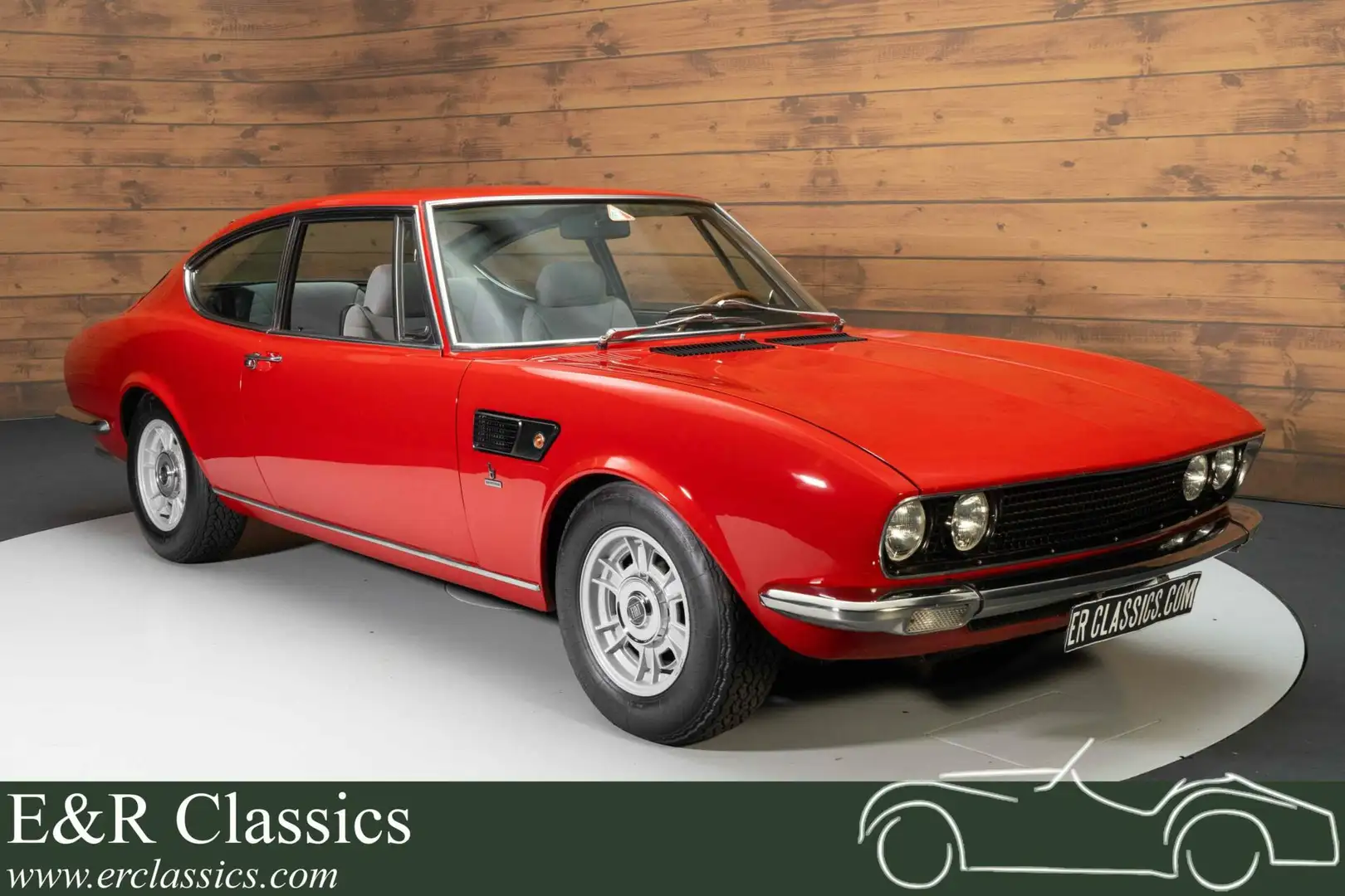 Fiat Dino Coupe 2400|Ferrari V6| Slechts 2.398 gebouwd| 1972 Red - 1