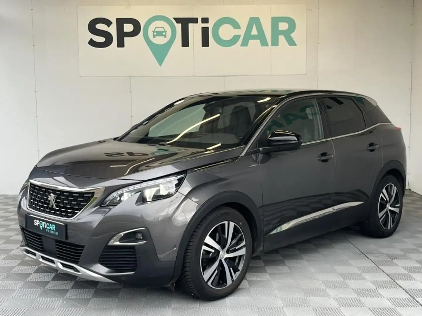 Peugeot 3008 1.2 PureTech 130ch Allure S\u0026S EAT8 6cv Gris - 1