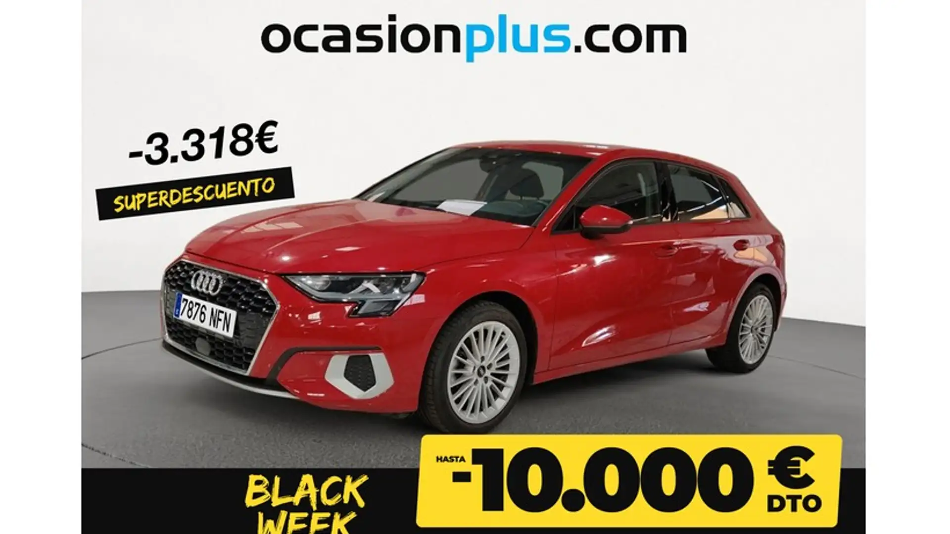 Audi A3 Sportback 30 TFSI Advanced S tronic Rot - 1