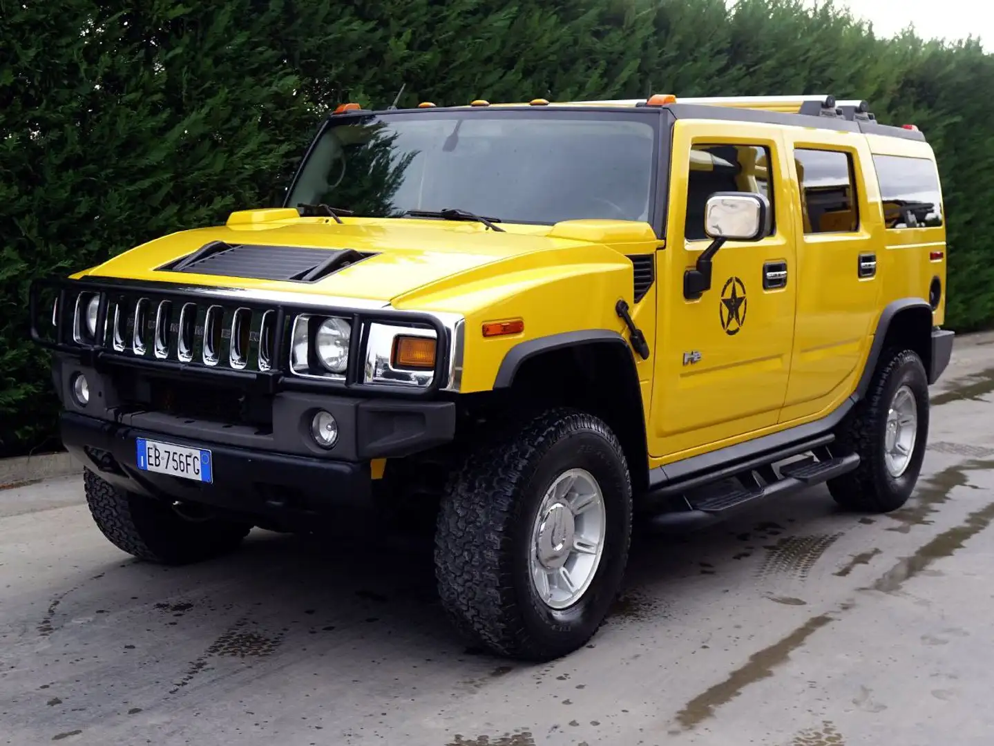 HUMMER H2 HUMMER H2 BENZINA Giallo - 1