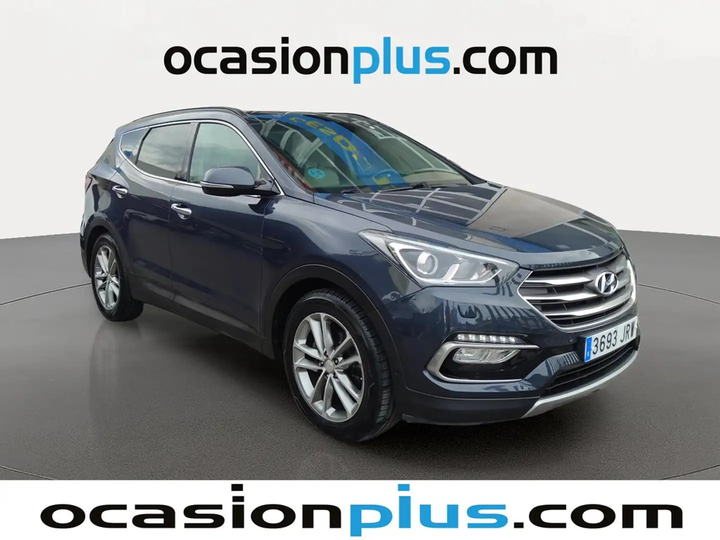 Hyundai SANTA FE 2.2CRDi 4x4 Style 7s Aut. Azul - 2