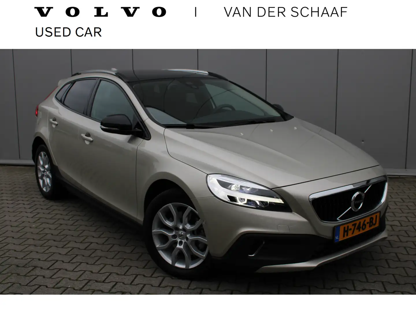 Volvo V40 Cross Country T3 automaat Polar+ Luxury | 1e eigenaar | Dealer o Бежевий - 1