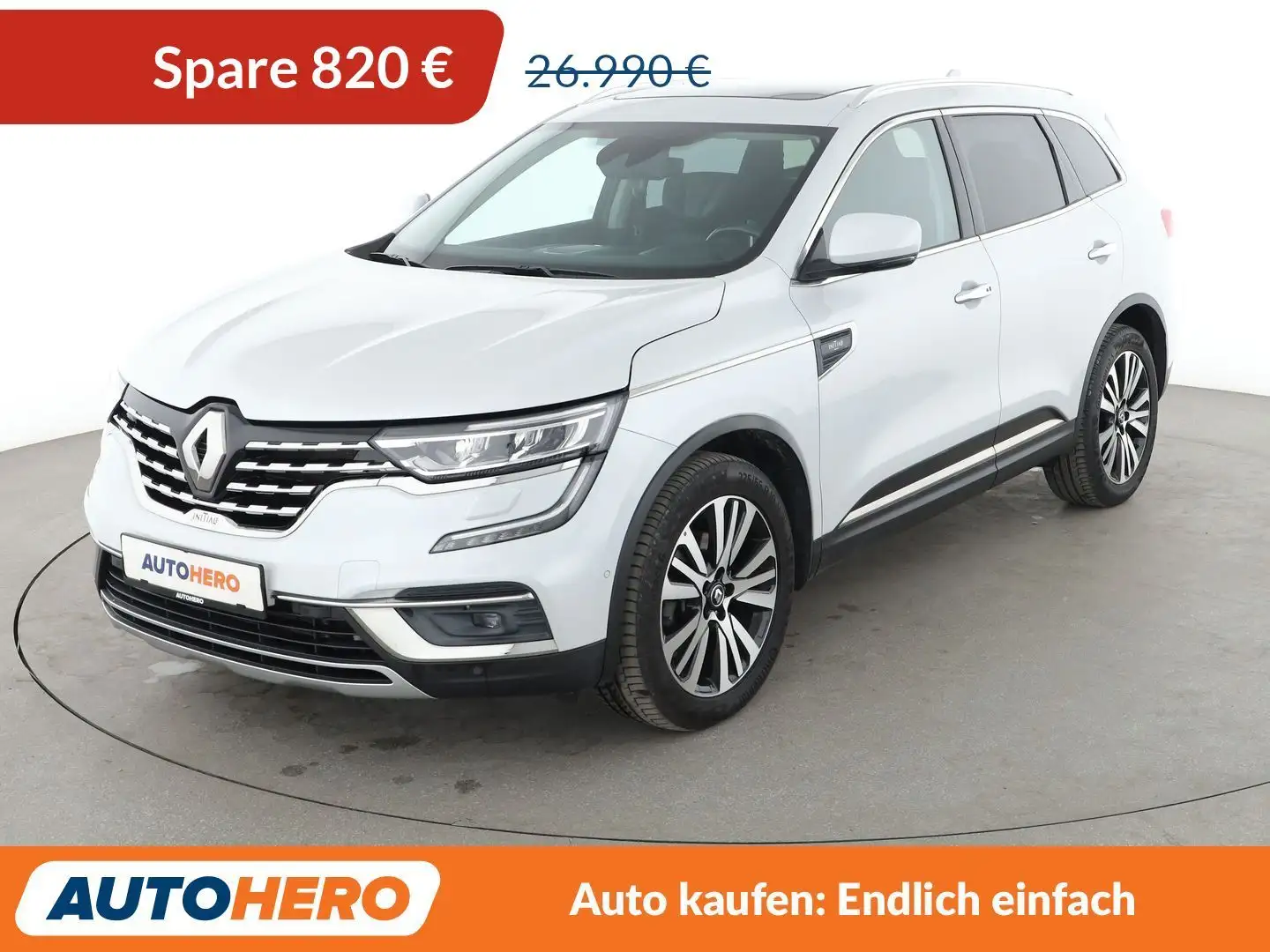 Renault Koleos 2.0 BLUE dCi Initiale Paris 4x4*NAVI*ACC*CAM* Blanc - 1