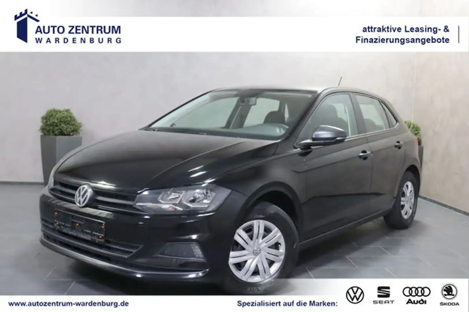 Volkswagen Polo VI Cool and Sound 1.Hand Klima Scheckheftg. Schwarz - 1