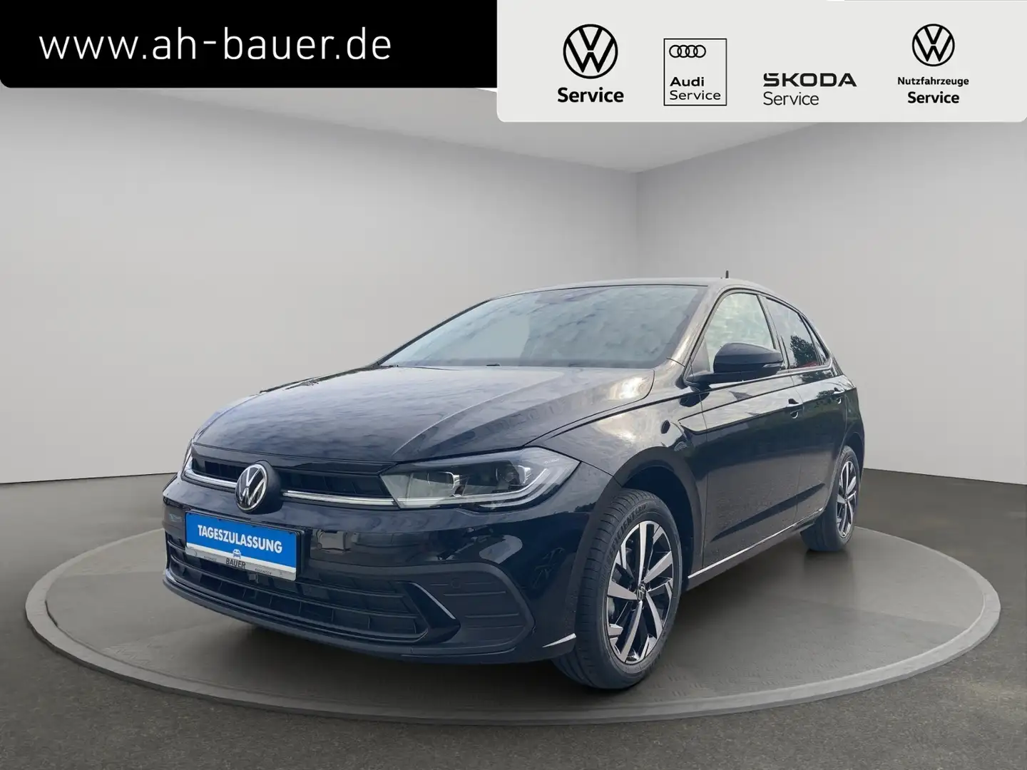 Volkswagen Polo 1.0 TSI Move IQ Light/drive PDC Noir - 1