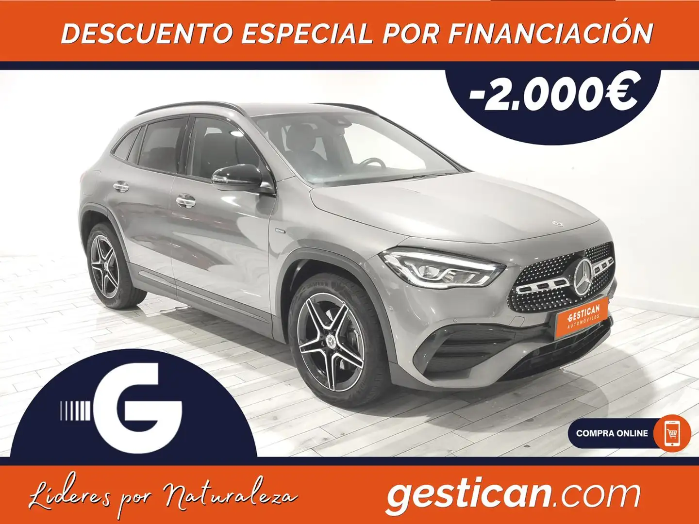 Mercedes-Benz GLA 250 e Gris - 1