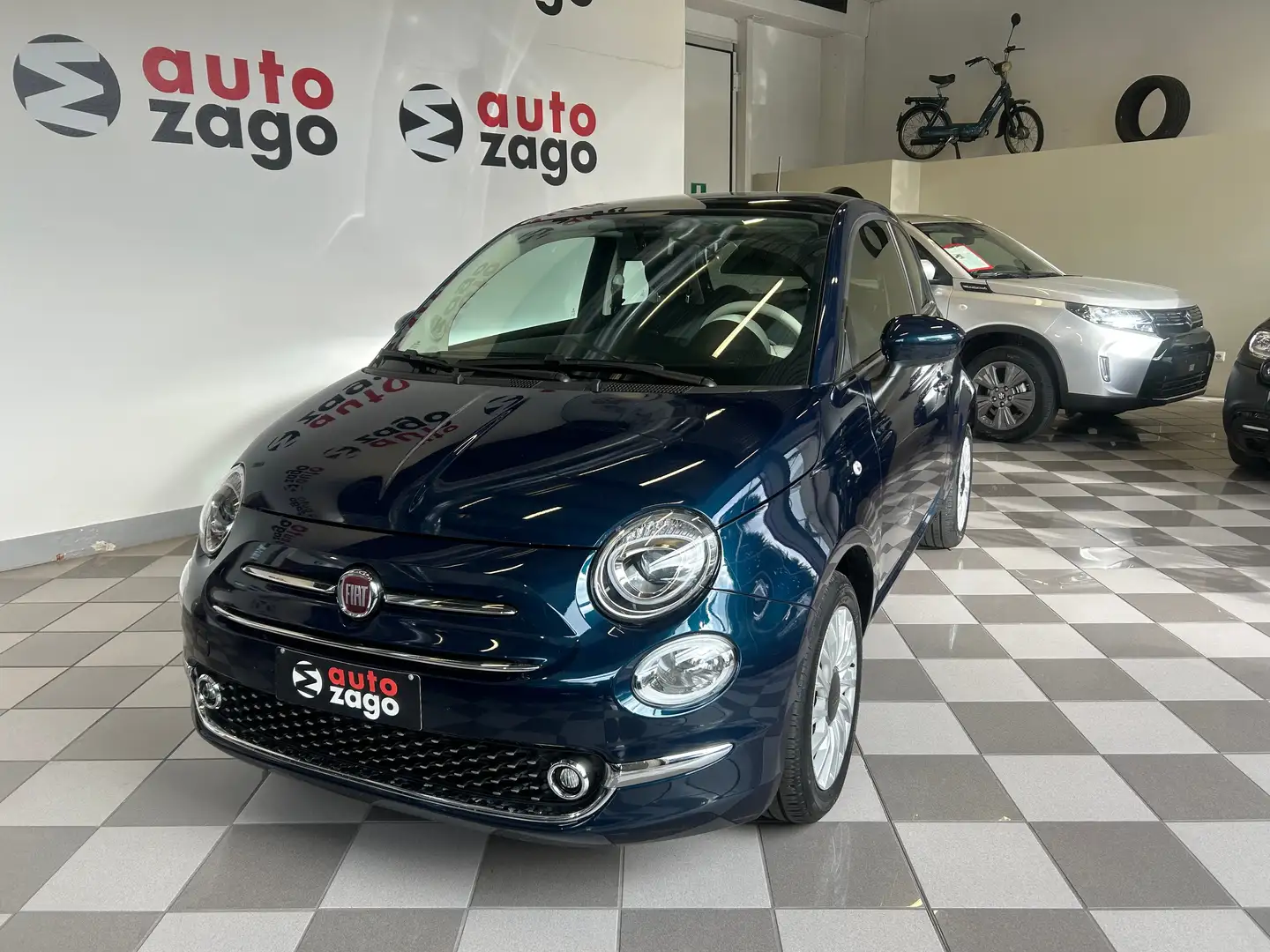 Fiat 500 1.0 hybrid Dolcevita 70cv Azul - 1