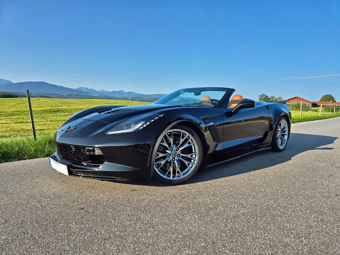 Corvette C7 Z06 Handschalter & Cabrio Sammlerfahrzeug Schwarz - 1