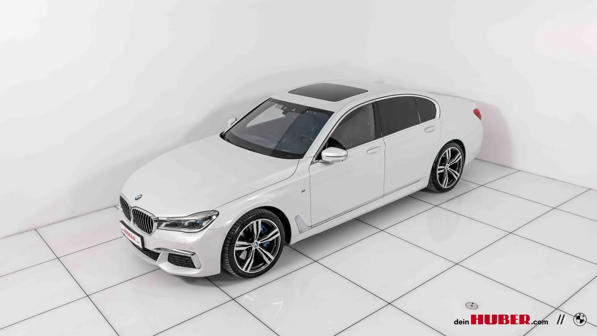 BMW 750 750d xDrive Weiß - 2