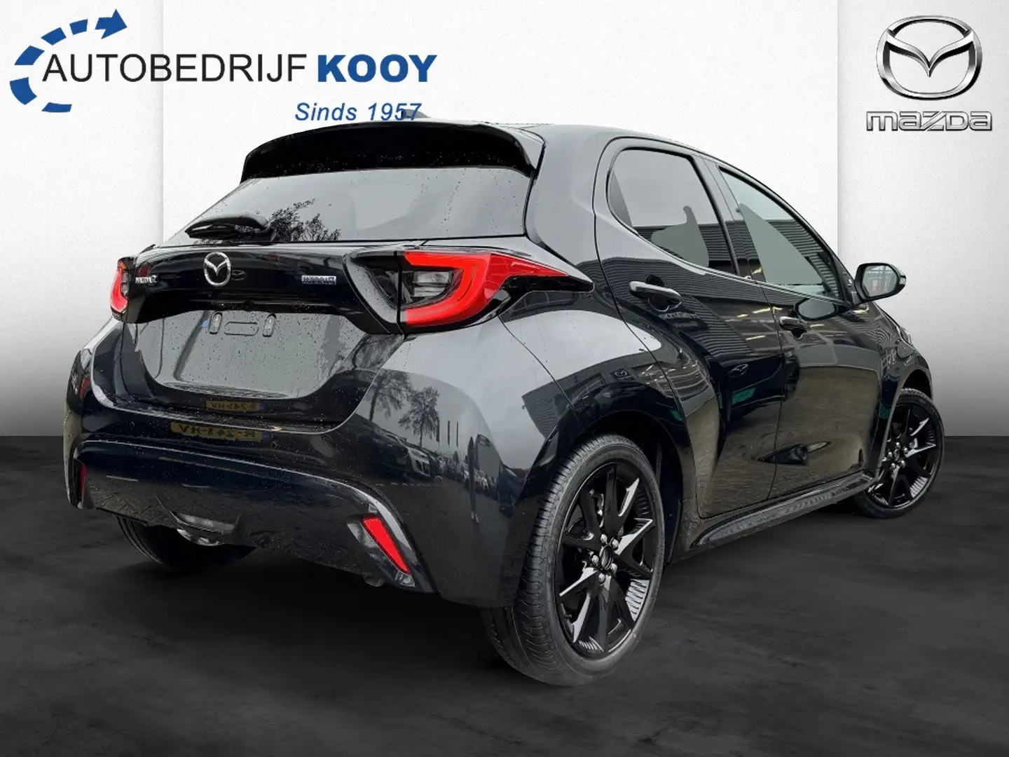 Mazda 2 Hybrid 1.5 116 CVT Homura Zwart - 2