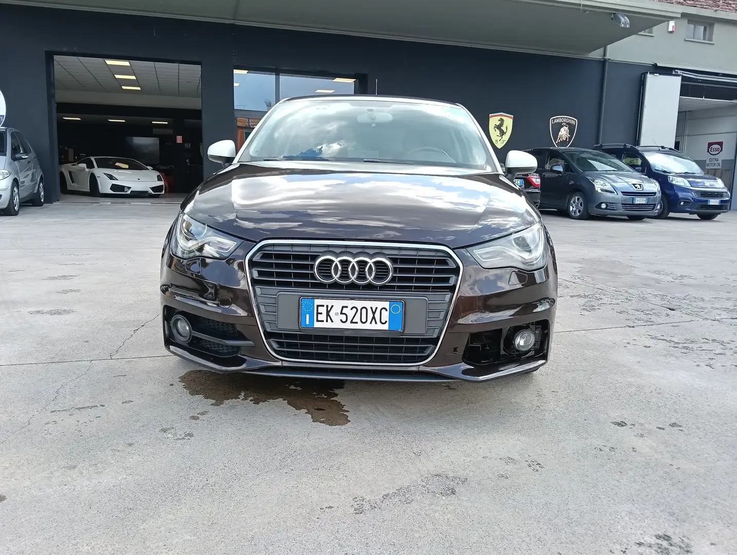 Audi A1 3p 1.6 tdi Ambition 105cv MANUALE S-LINE Bronce - 2