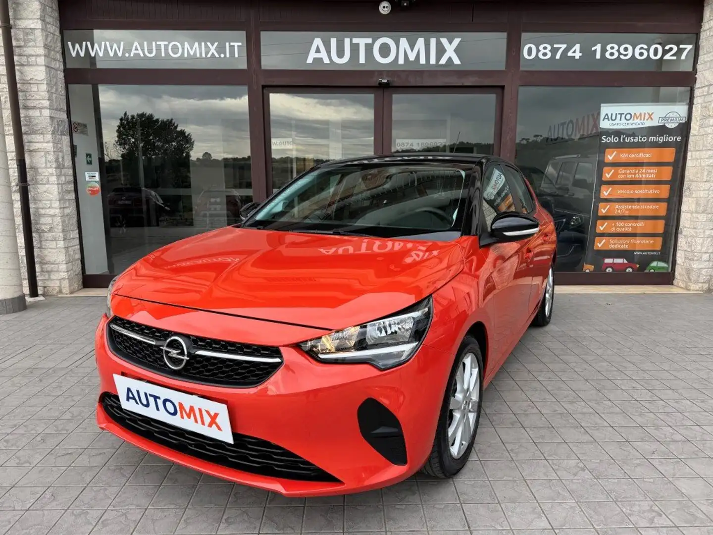Opel Corsa 1.2 75cv Orange Edition B-Color Arancione - 1