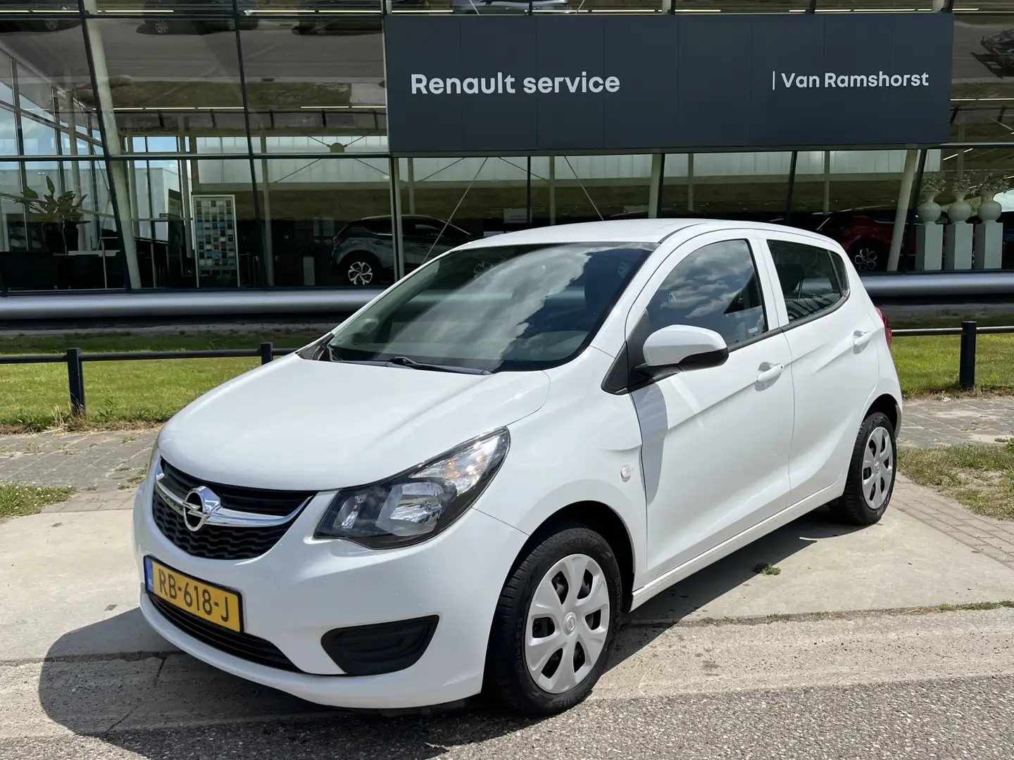 Opel Karl 1.0 ecoFLEX Edition / Airco / Cruise / Parkeersens White - 1