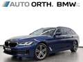 BMW 520 d Touring LC-PROF HUD PANO ACC LASER AHK h/k Blau - thumbnail 1