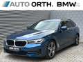 BMW 520 d Touring LC-PROF HUD PANO ACC LASER AHK h/k Bleu - thumbnail 1