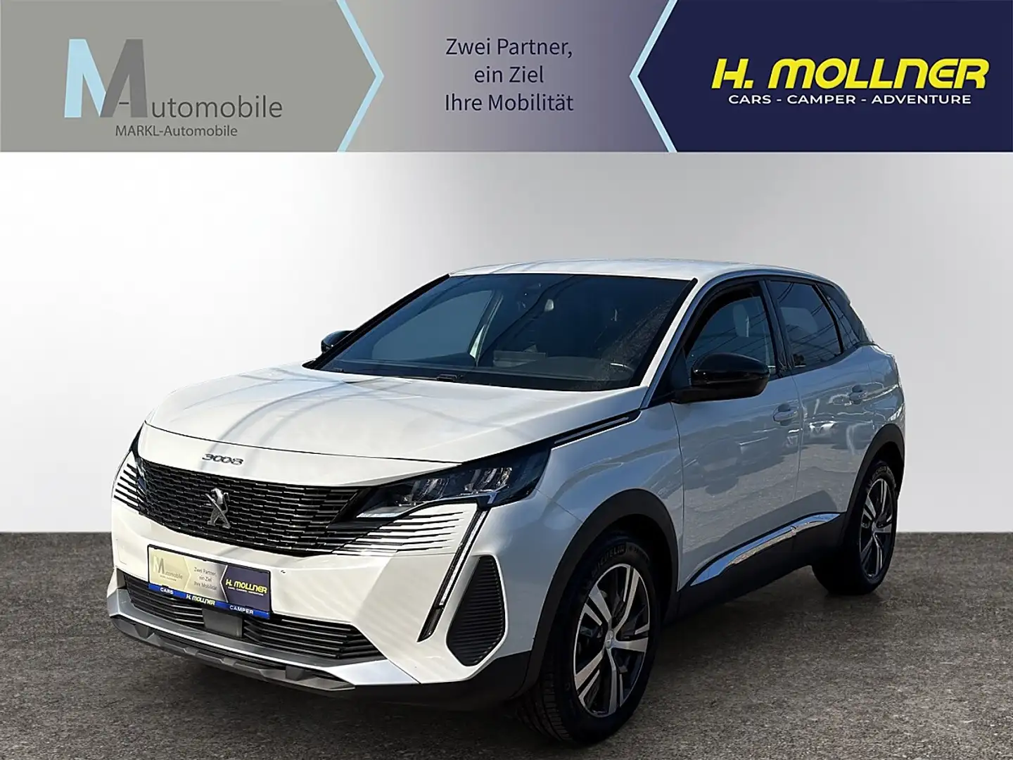 Peugeot 3008 1.2 PureTech 130 Allure (EURO 6d) Weiß - 1
