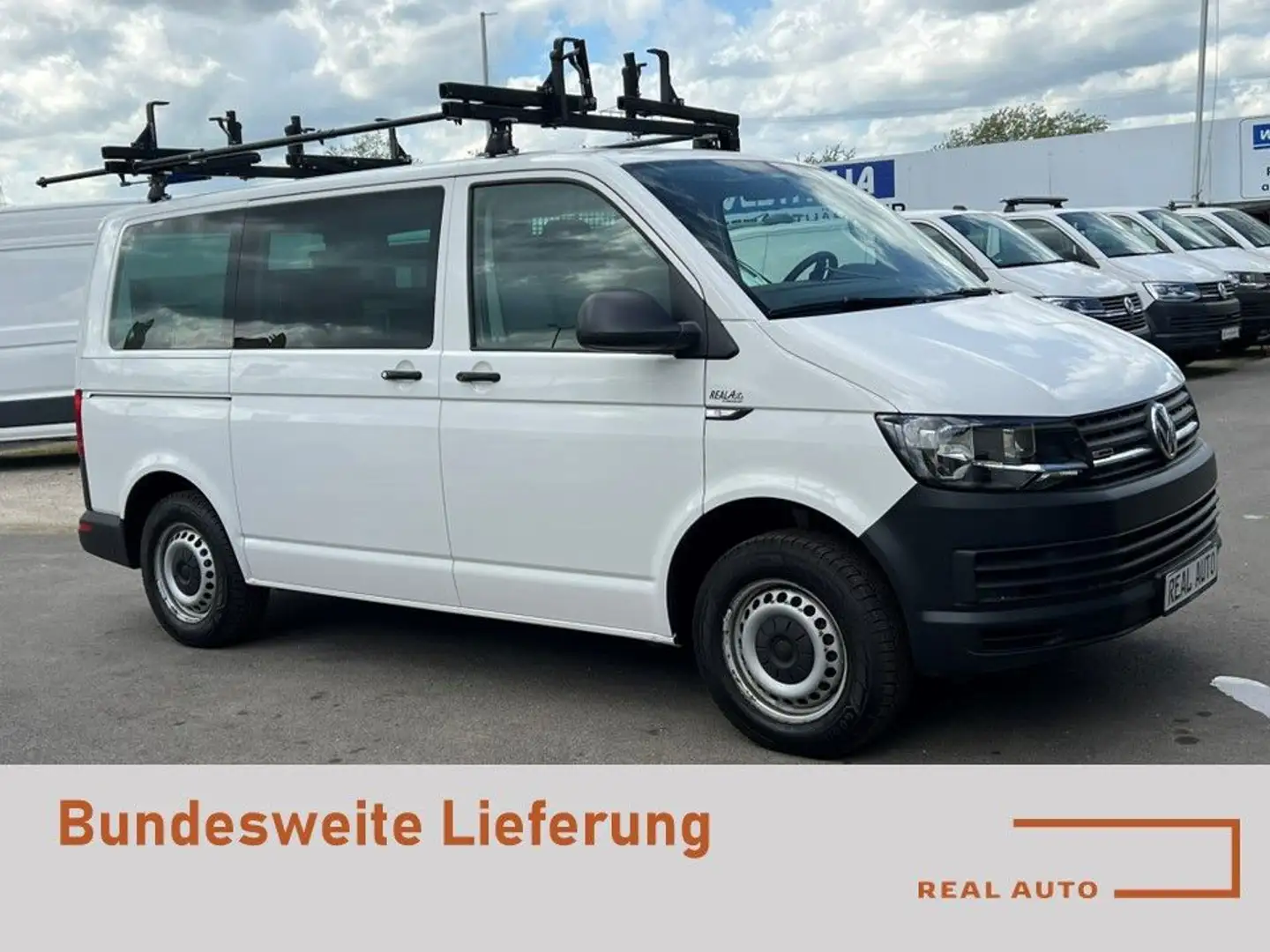 Volkswagen T6 Transporter Kasten 2.0TDI 4Motion AHK*Standh Fehér - 1