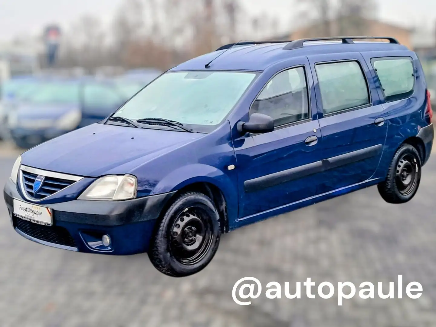 Dacia Logan MCV Kombi Laureate*TüV NEU*Klima*7-Sitzer* Blau - 1
