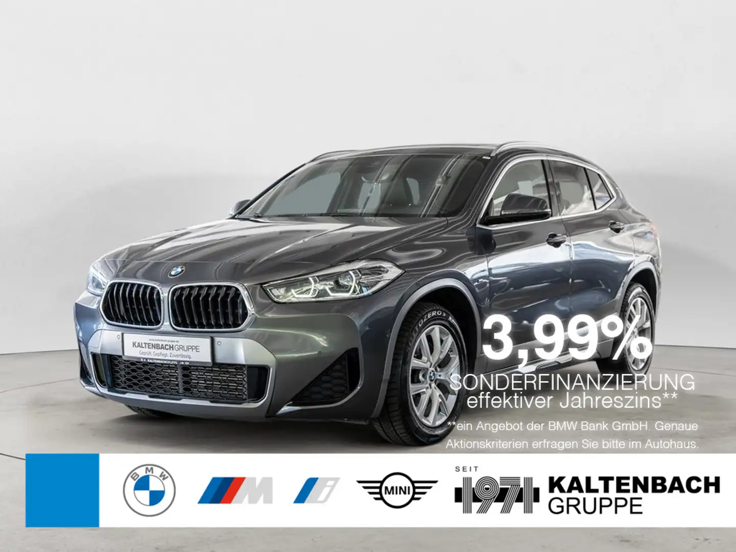 BMW X2 xDrive 20d M-Sport X PANO AHK HUD LED NAVI Grau - 1