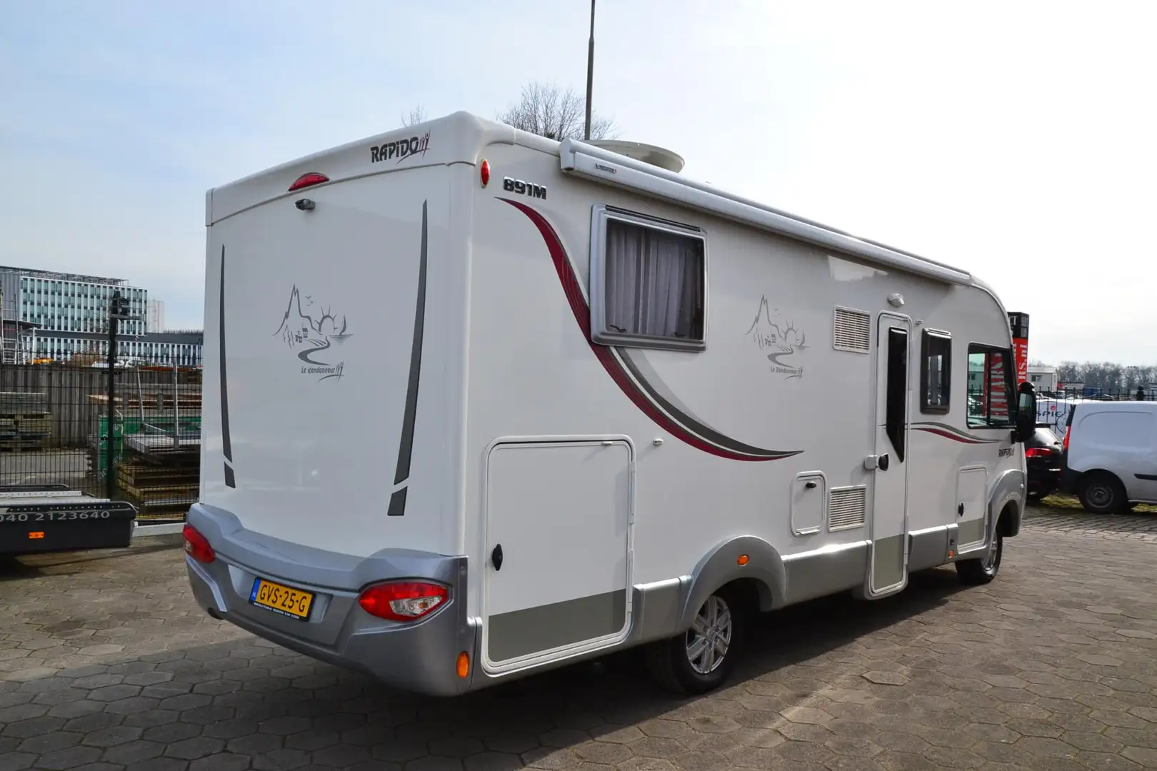 Rapido 891M Le Randonneur - Automaat - Airco - Navi+ Weiß - 2