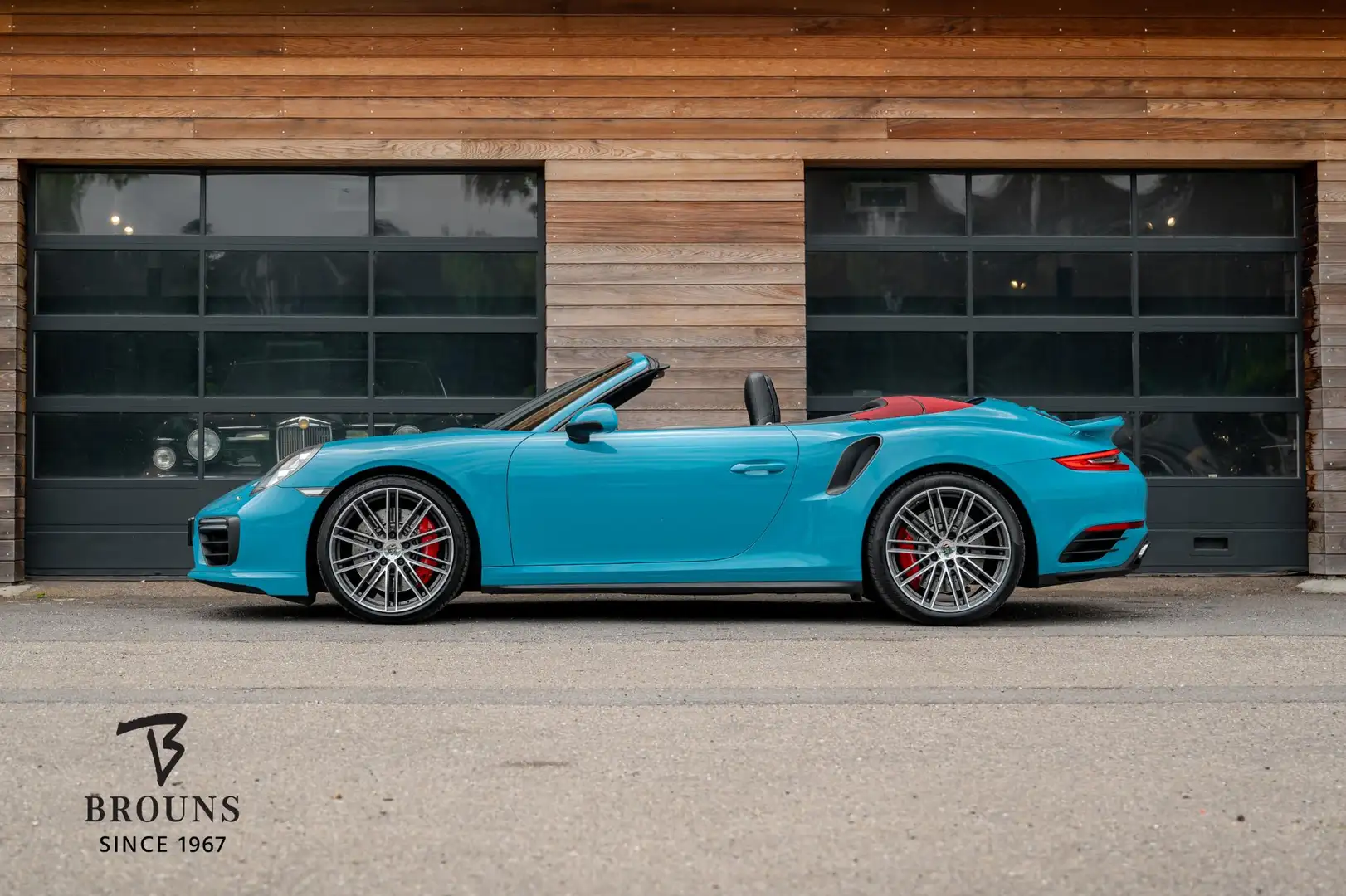 Porsche 991 Cabrio 3.8 Turbo 540pk | Approved t/m Sep 2025 | Blauw - 2