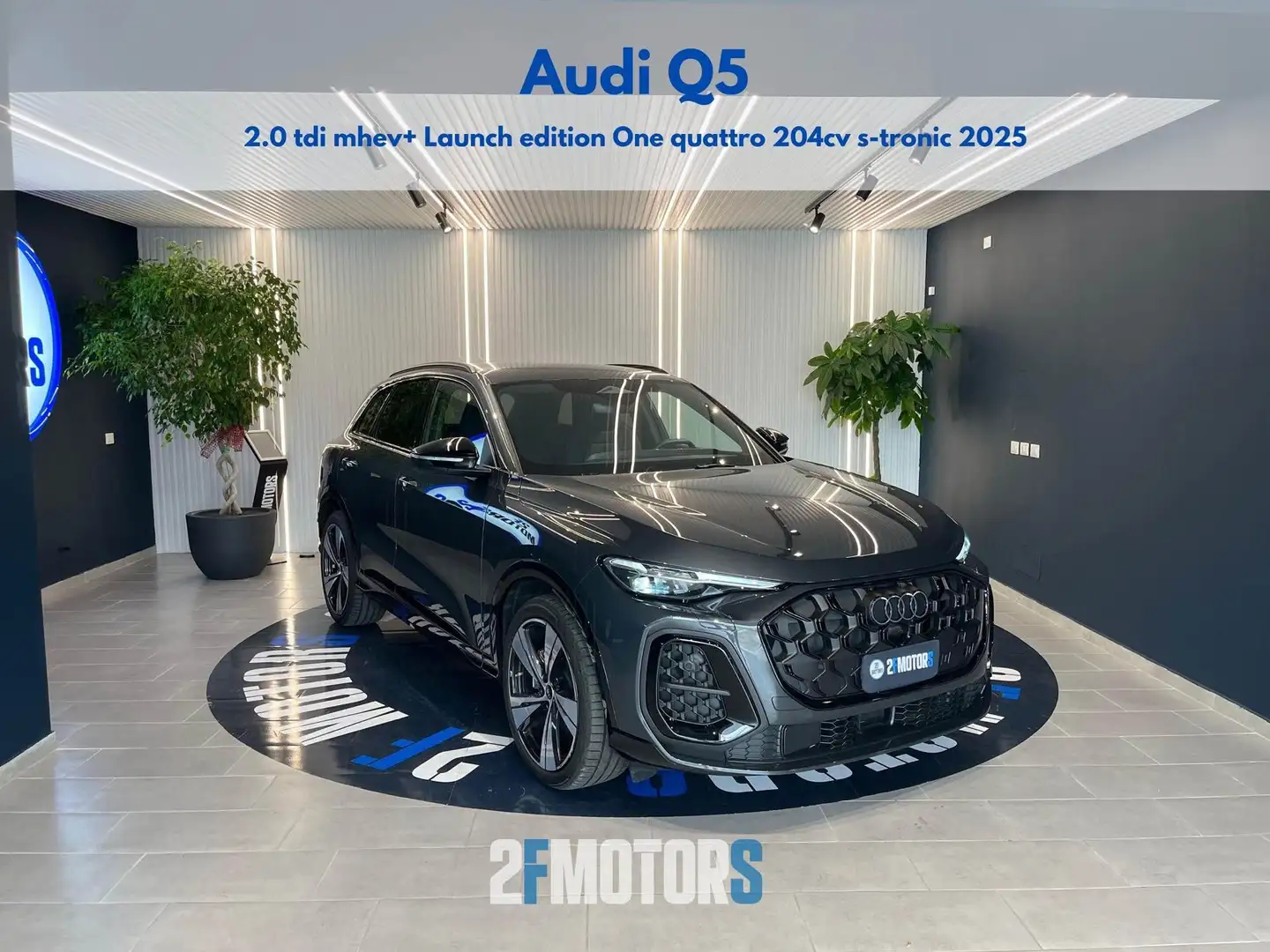 Audi Q5 2.0 tdi mhev Launch ed One quattro 204cv s-tronic Grigio - 1