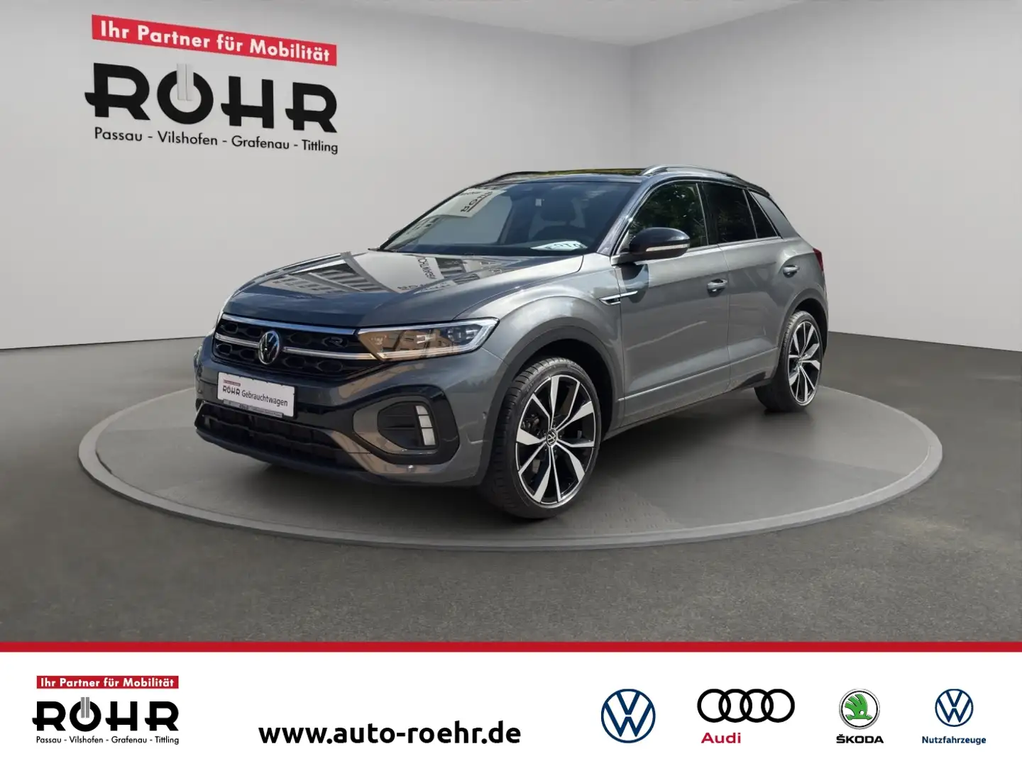 Volkswagen T-Roc R-Line (Navi.AHK.Klima) 1.5 TSI DSG Grau - 1